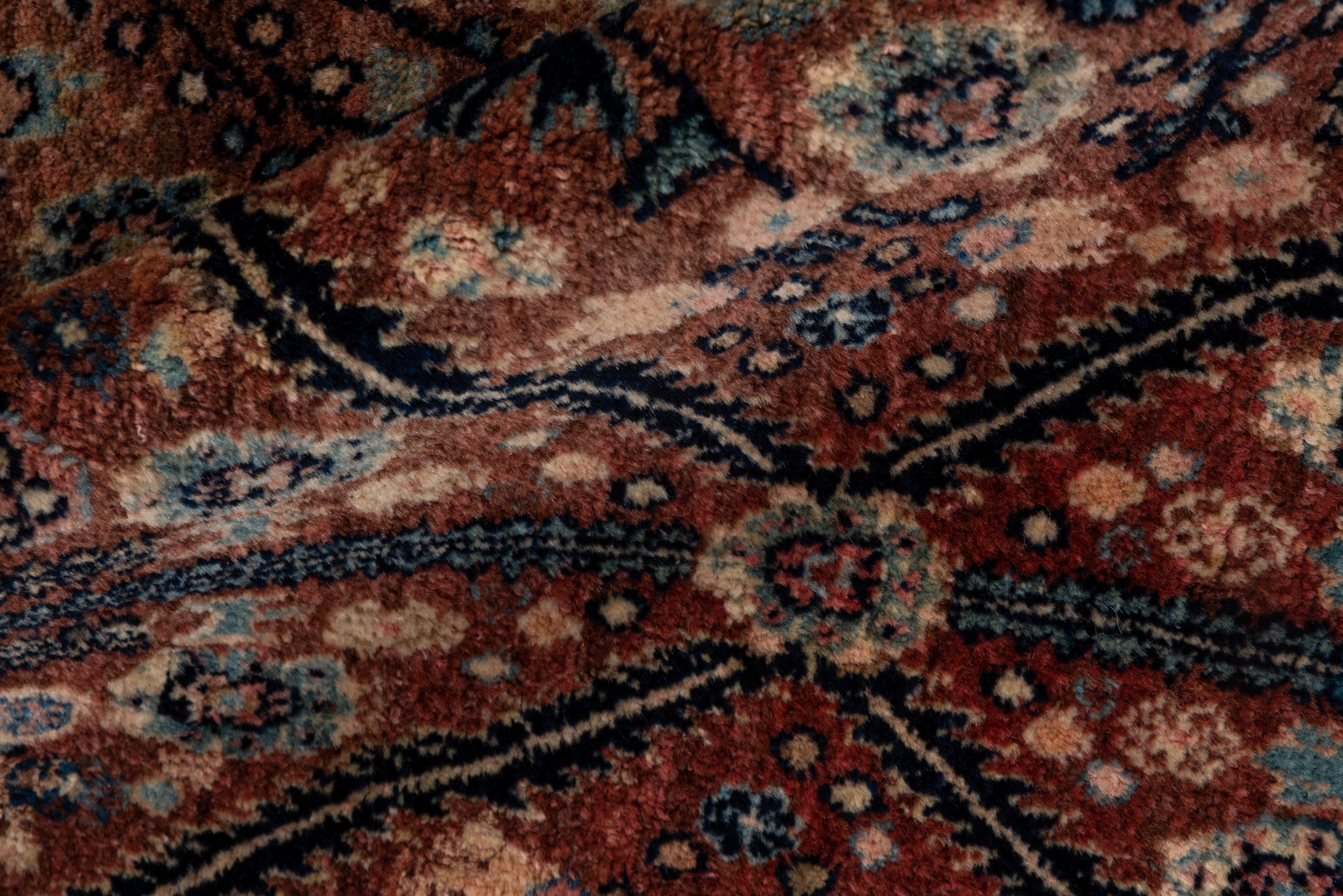 Hand-Knotted Rare Antique Persian Bidjar Mat For Sale