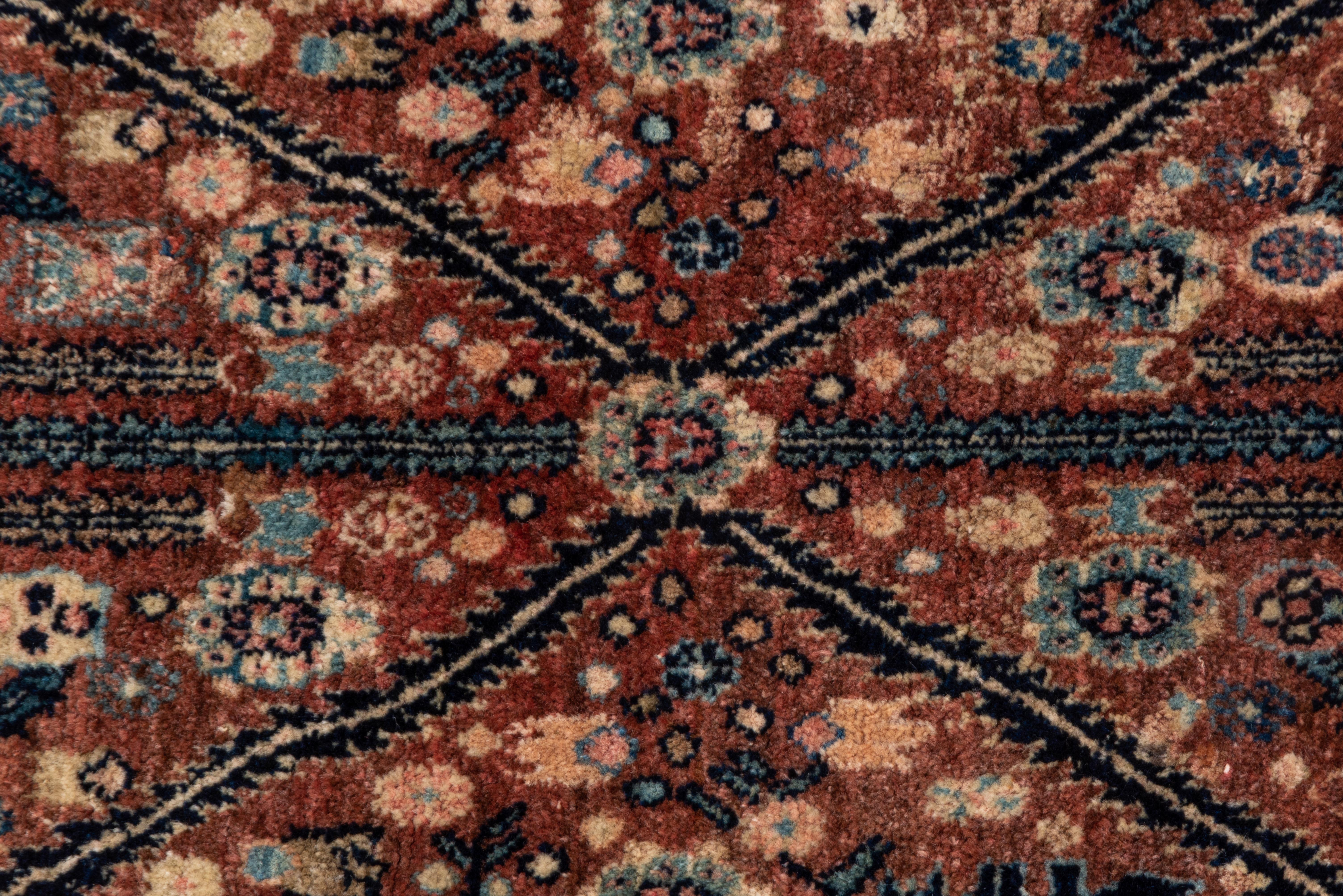 Early 20th Century Rare Antique Persian Bidjar Mat For Sale