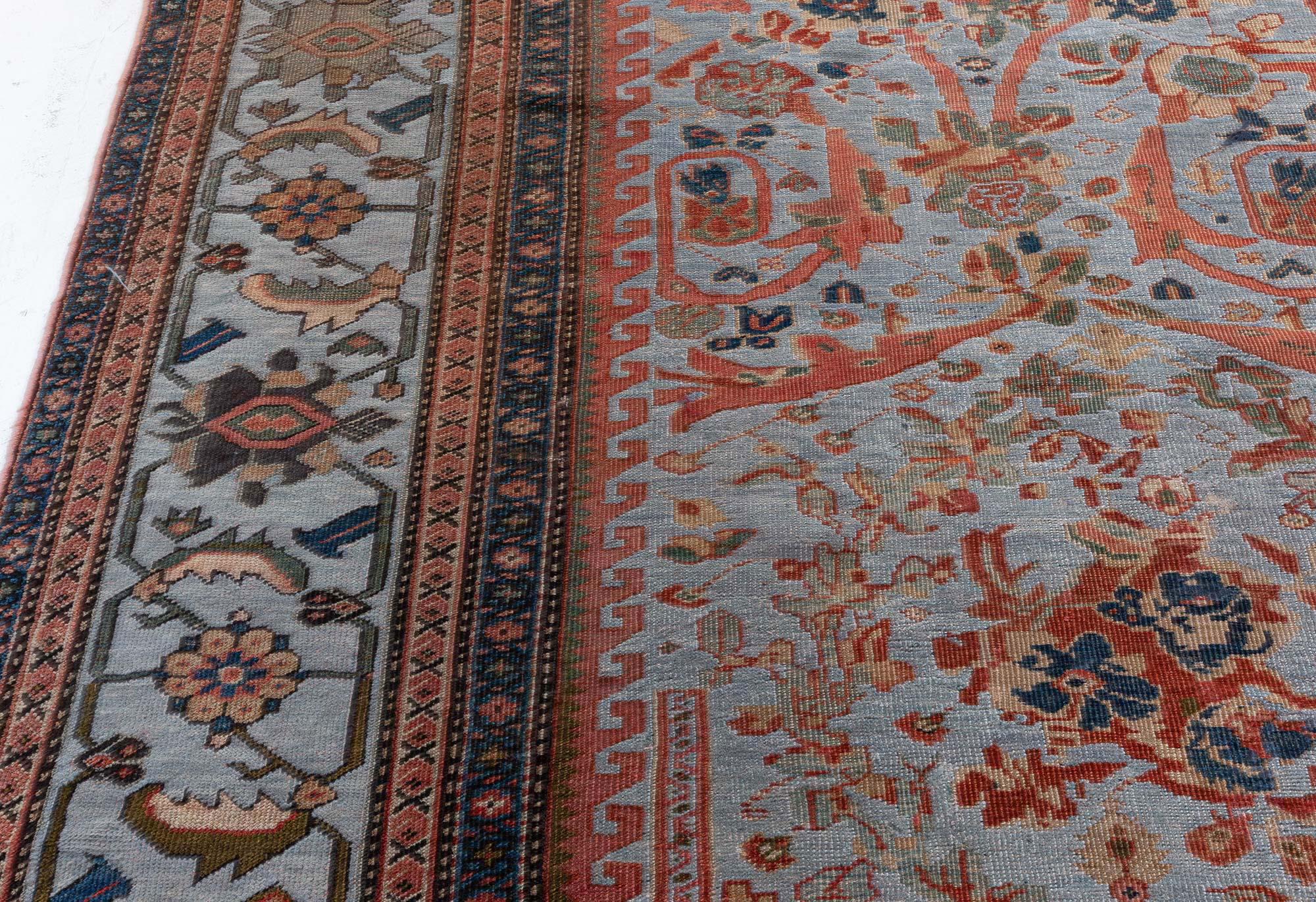 Rare Antique Persian Sultanabad Rug In Good Condition For Sale In New York, NY