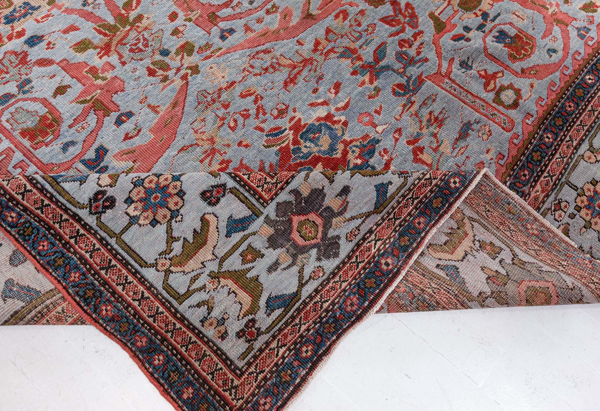 Rare Antique Persian Sultanabad Rug For Sale 2