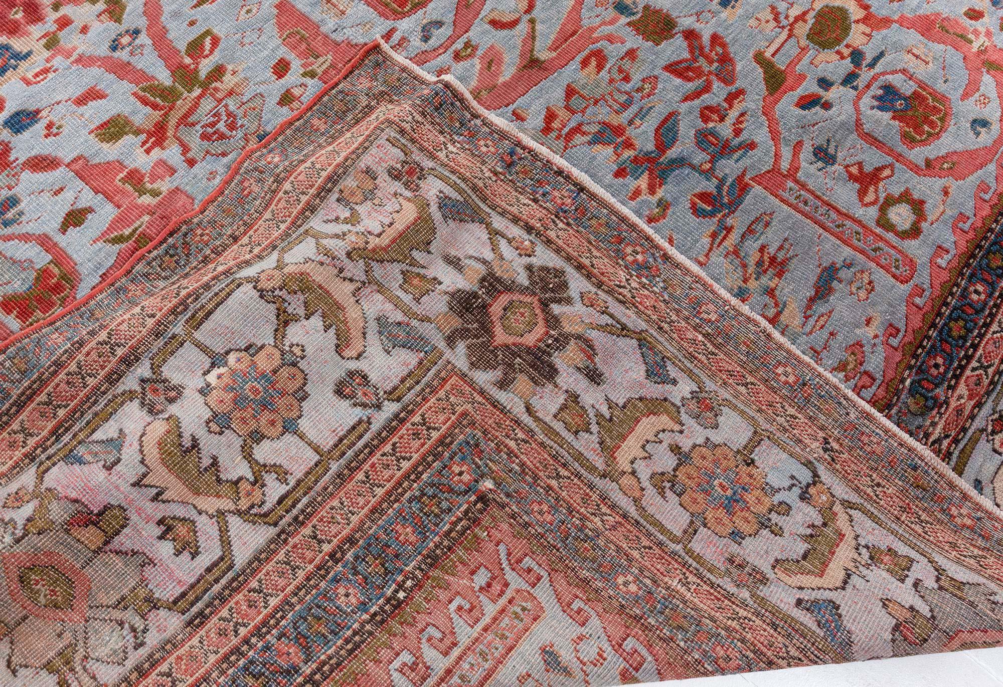 Doris Leslie Blau Rare Antique Persian Sultanabad Rug For Sale 3
