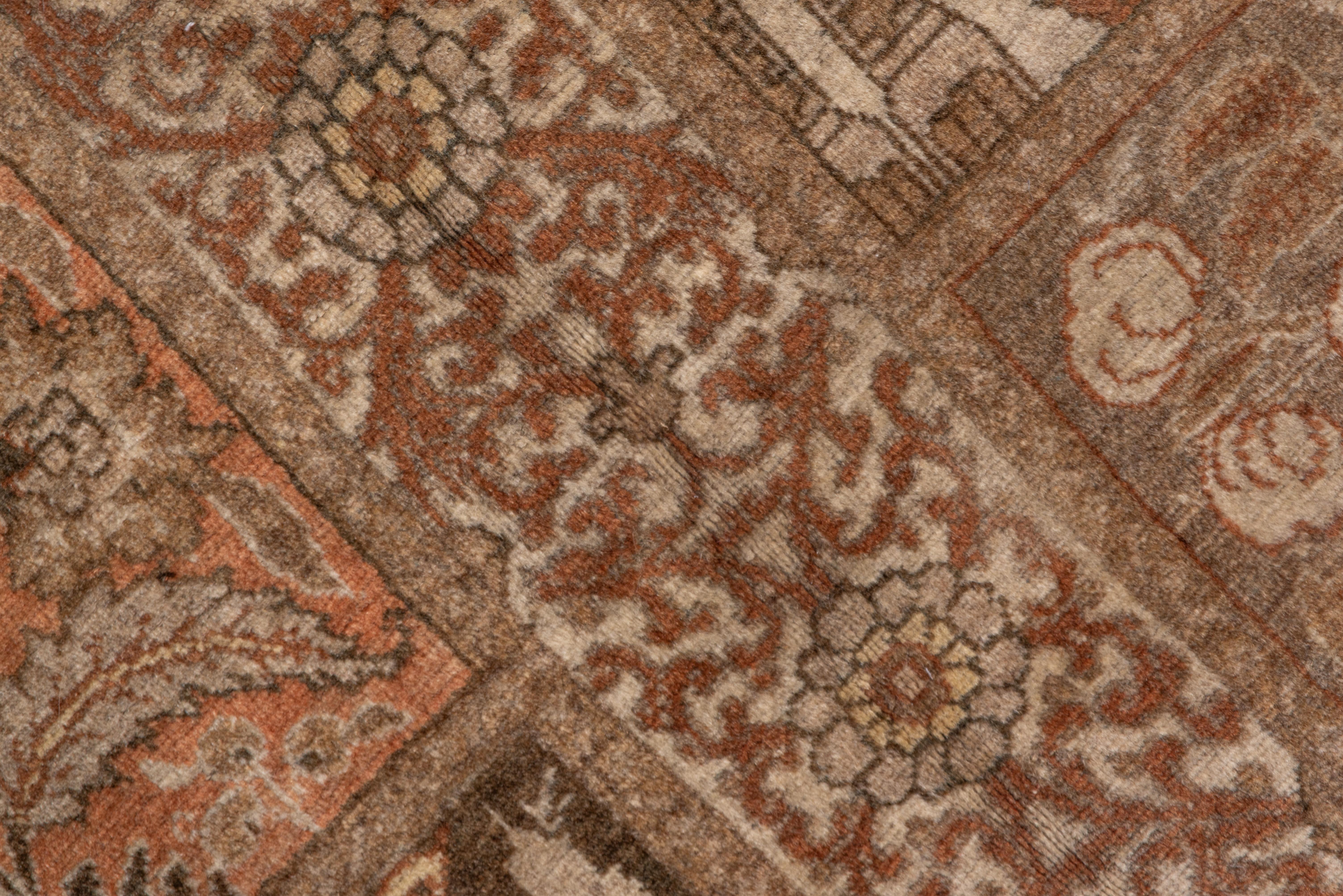 Seltener antiker persischer Täbriz-Teppich, um 1900 (Handgeknüpft) im Angebot