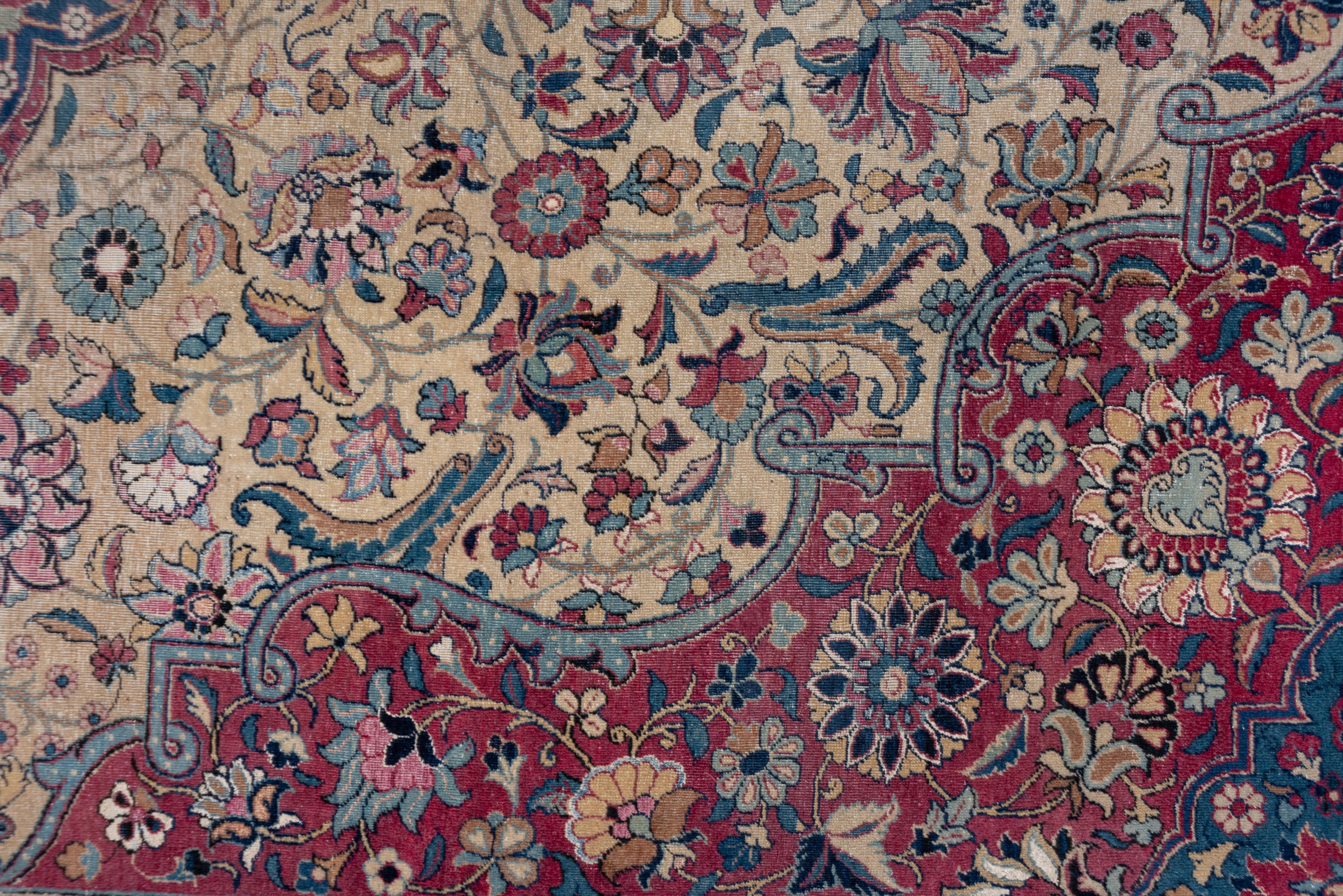 Early 20th Century Rare Antique Persian Tehran Carpet For Sale