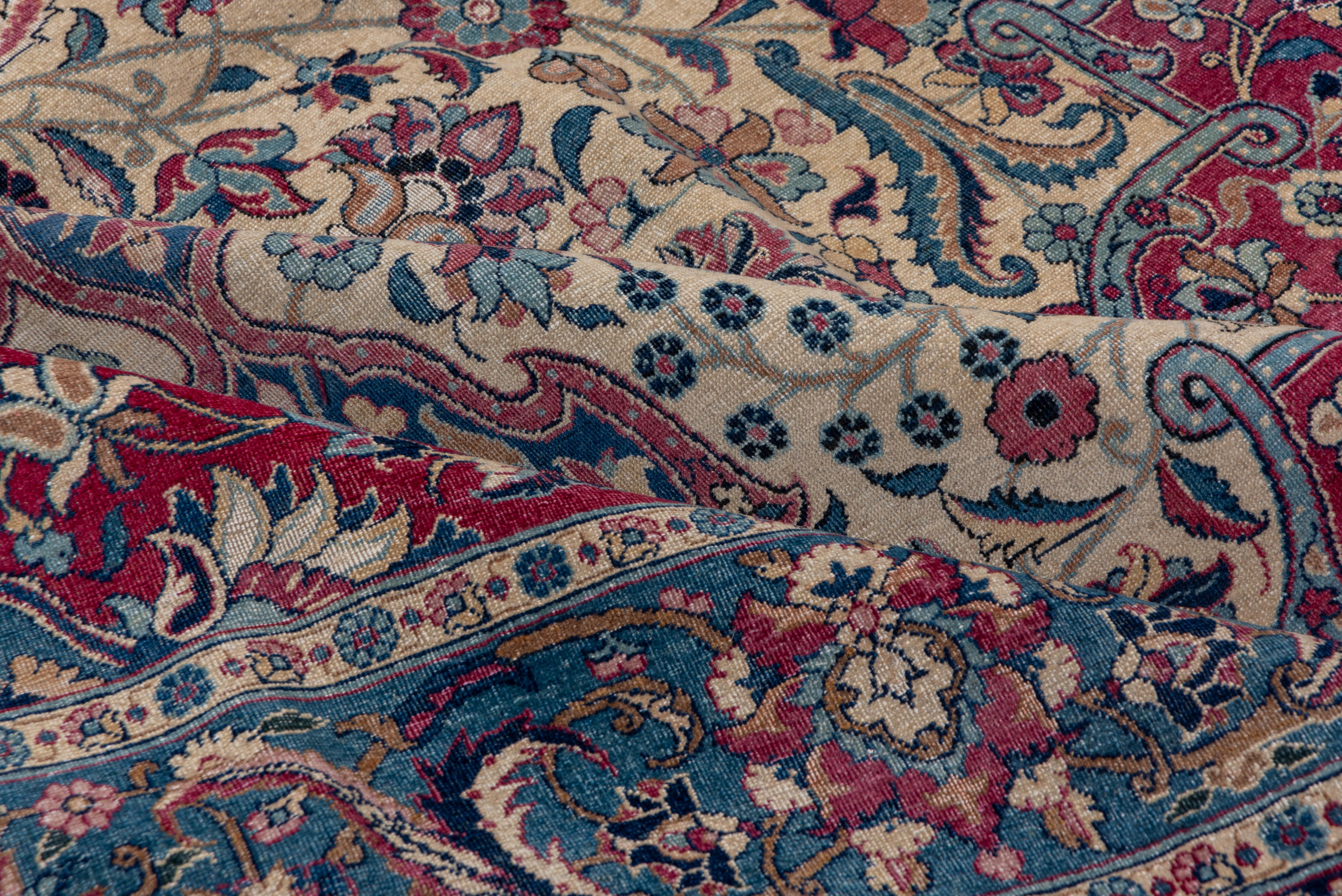 Rare Antique Persian Tehran Carpet For Sale 1