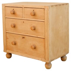 Rare commode ancienne en pin