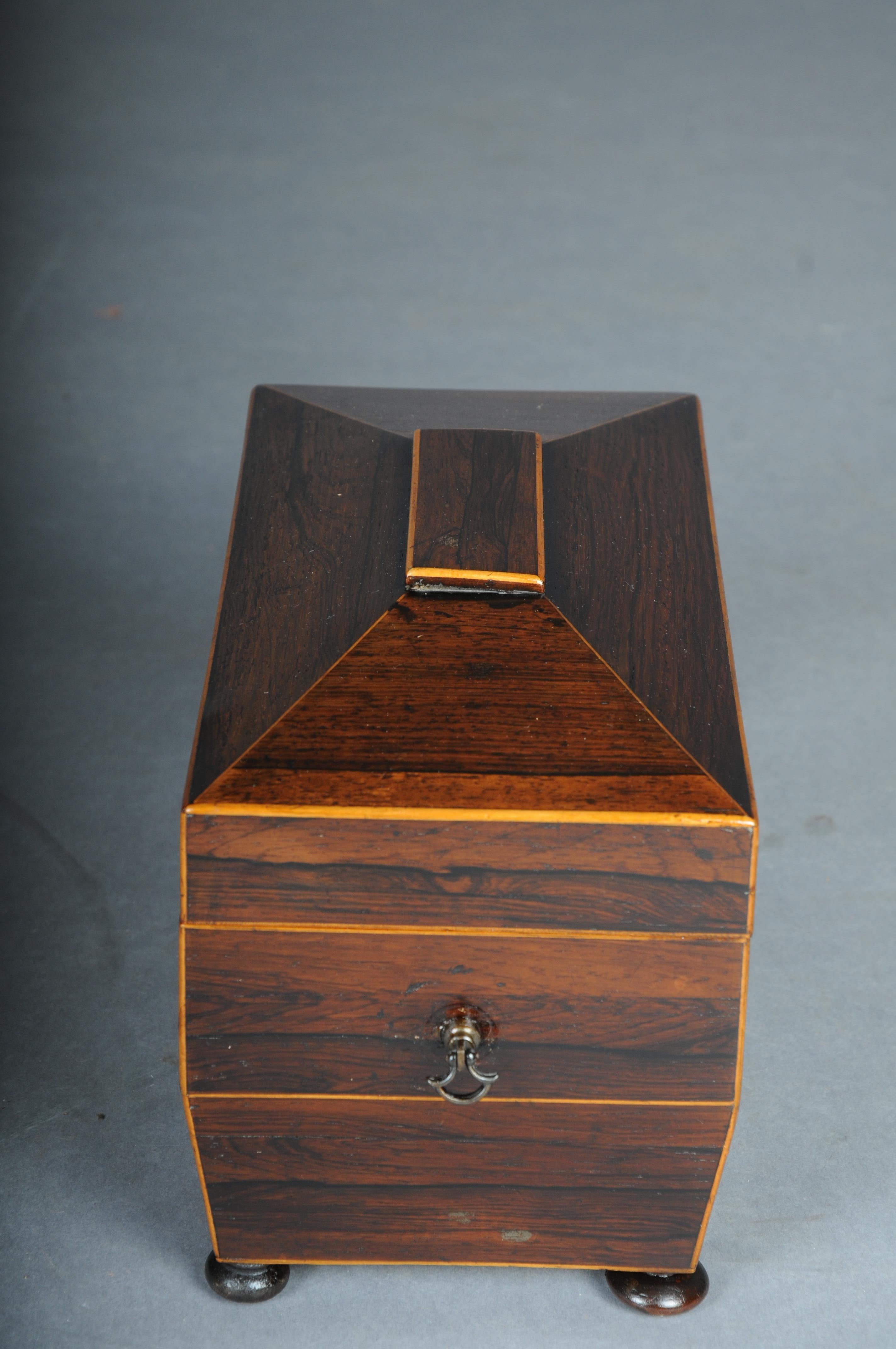 Seltene antike Regency-Schatulle/Box, um 1830, England (Frühes 19. Jahrhundert) im Angebot