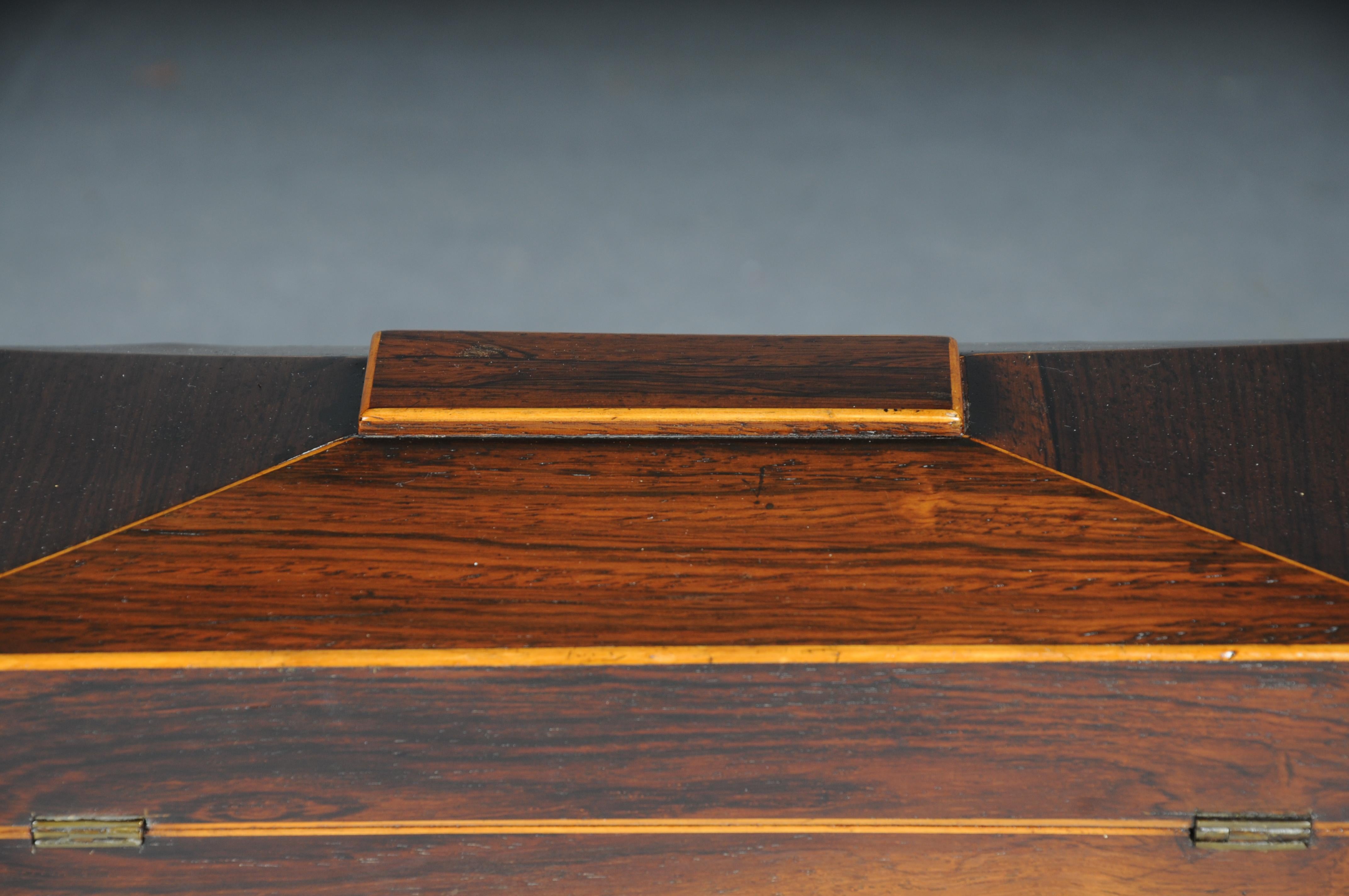 Seltene antike Regency-Schatulle/Box, um 1830, England im Angebot 2