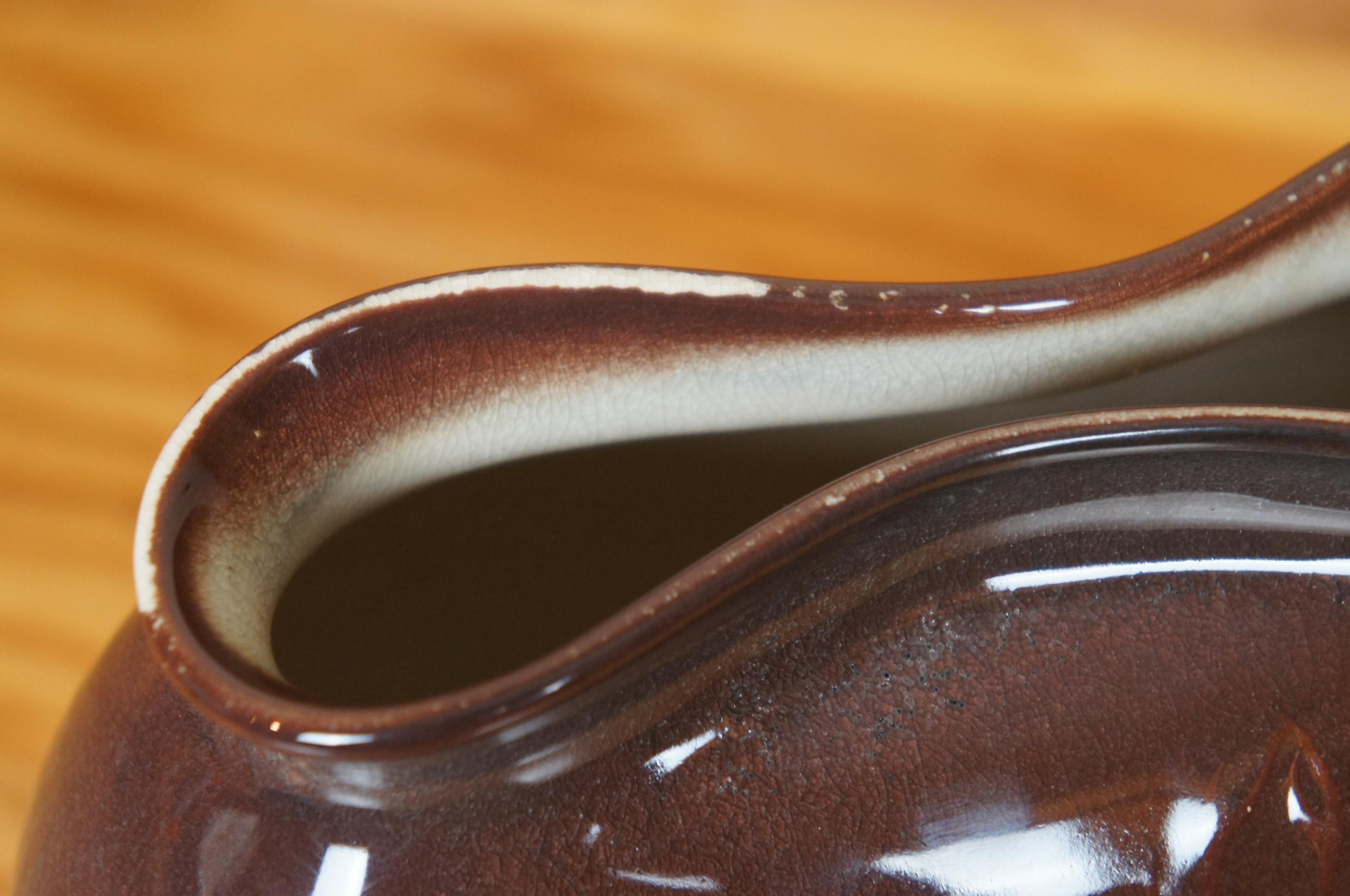 1896 Raro Antico Kataro Shirayamadani Alce Cervo Cuscino Vaso 8