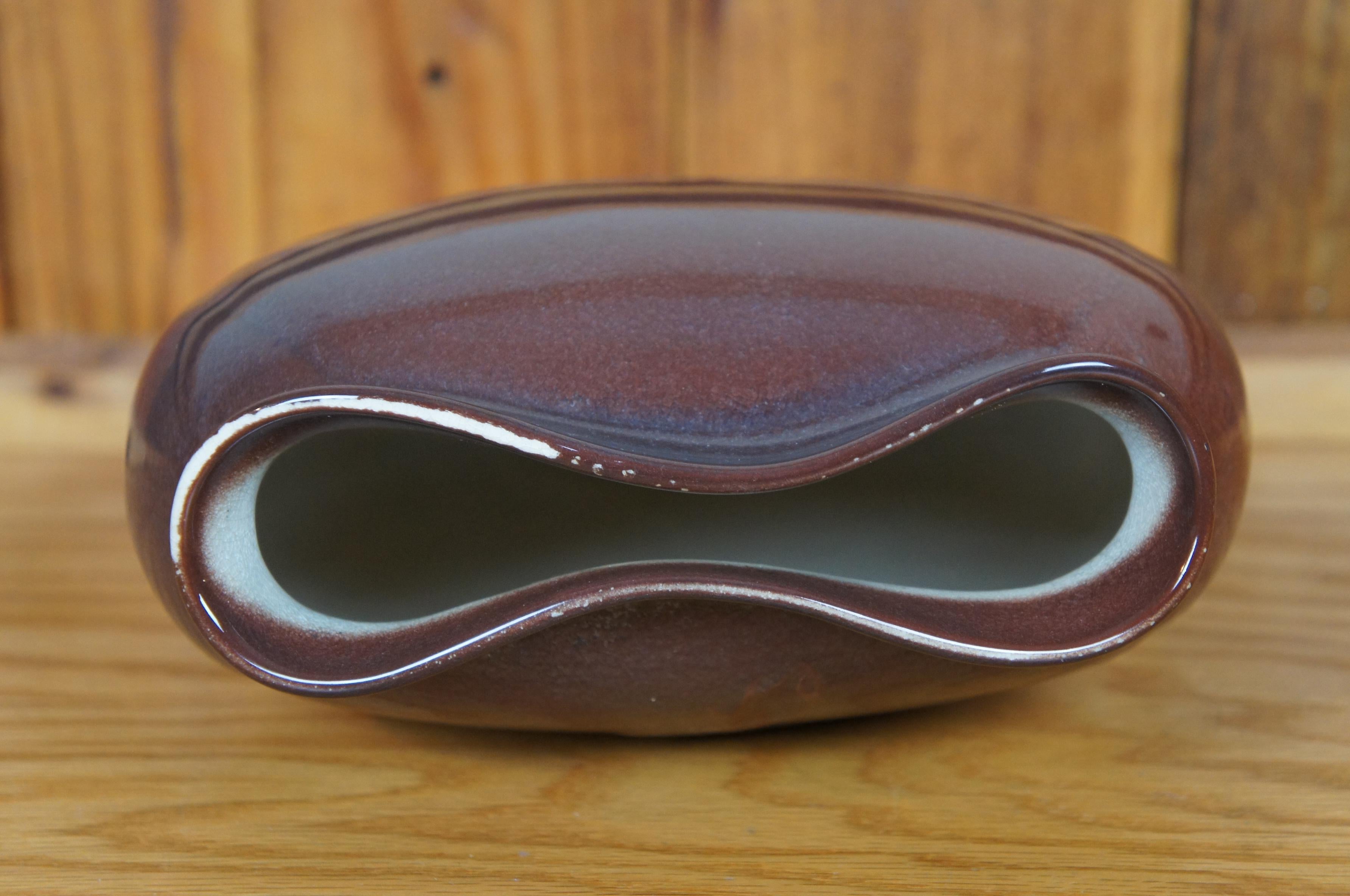 1896 Raro Antico Kataro Shirayamadani Alce Cervo Cuscino Vaso 8