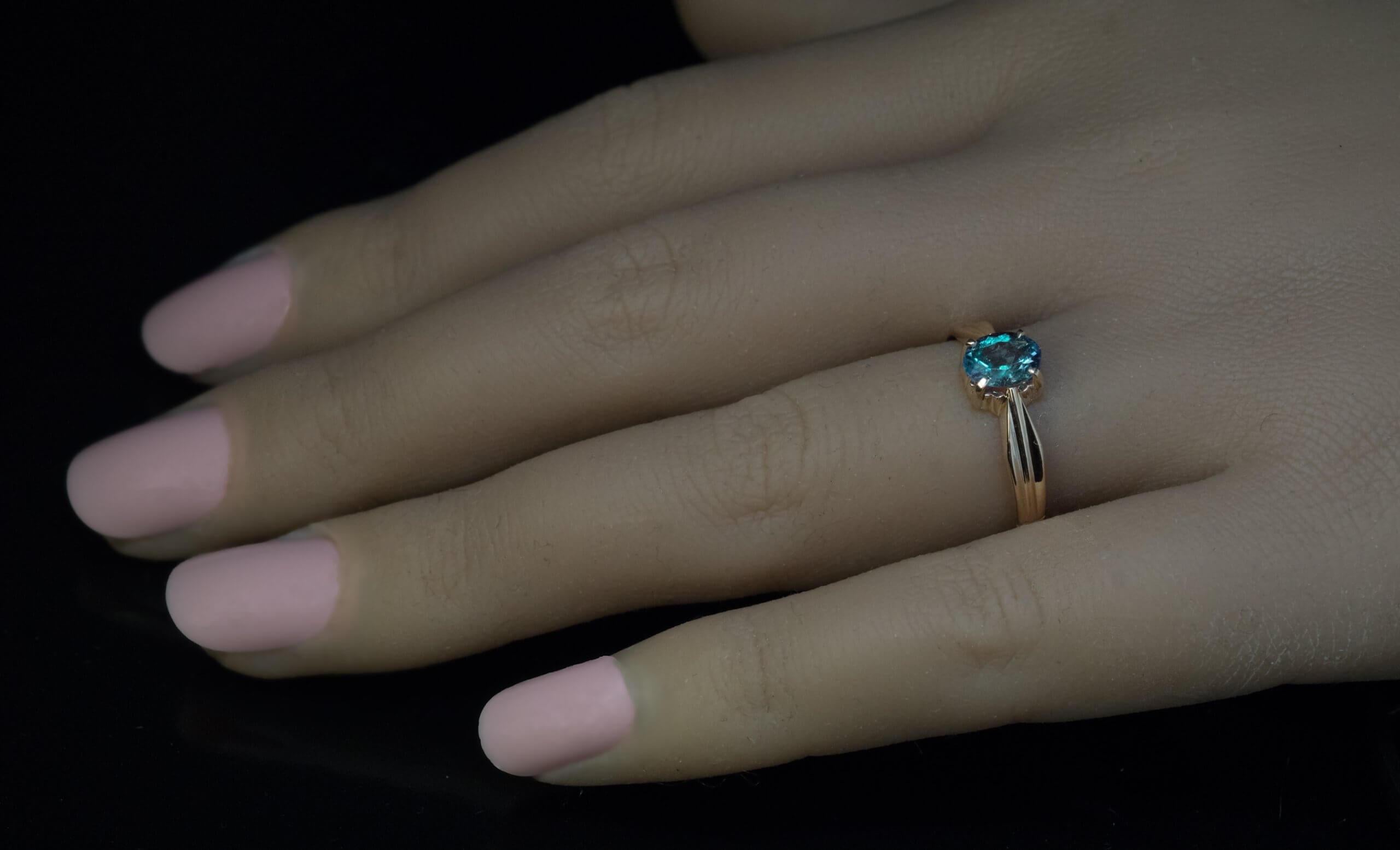 alexandrite wedding rings
