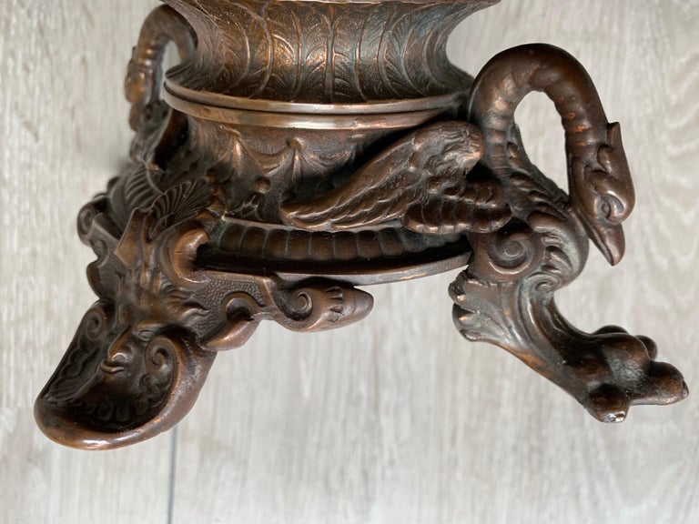 Rare Antique and Sculptural Copper and Metal Coal Kettle / Fire Extinguisher at 1stDibs