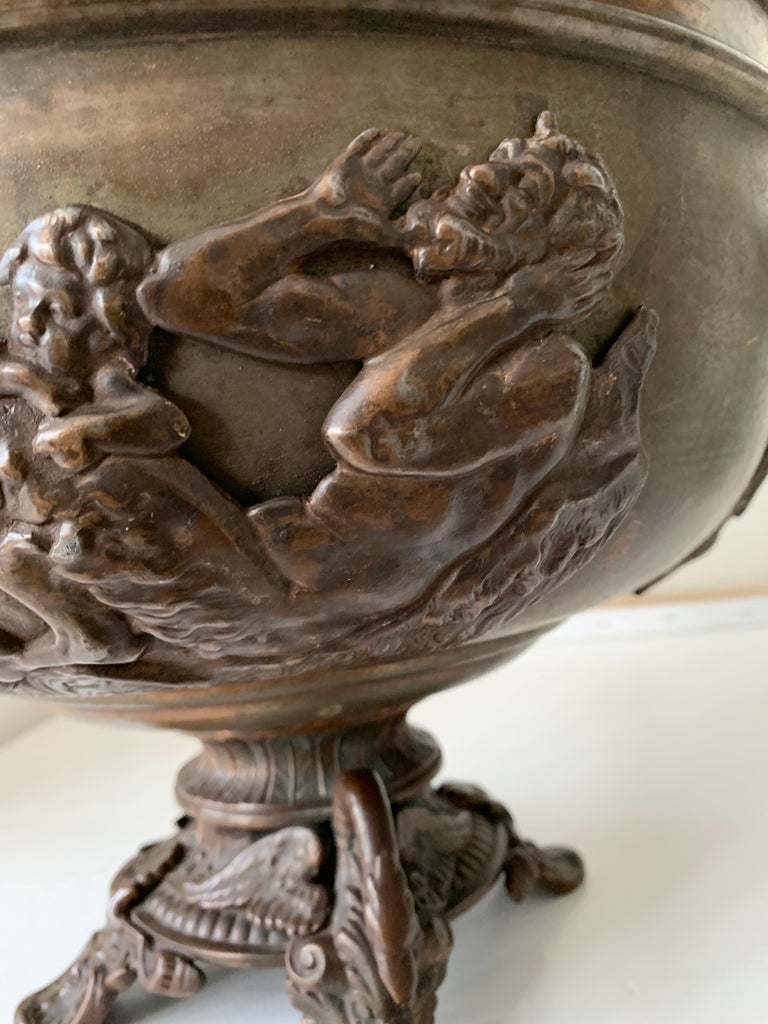 Rare Antique and Sculptural Copper and Metal Coal Kettle / Fire Extinguisher at 1stDibs