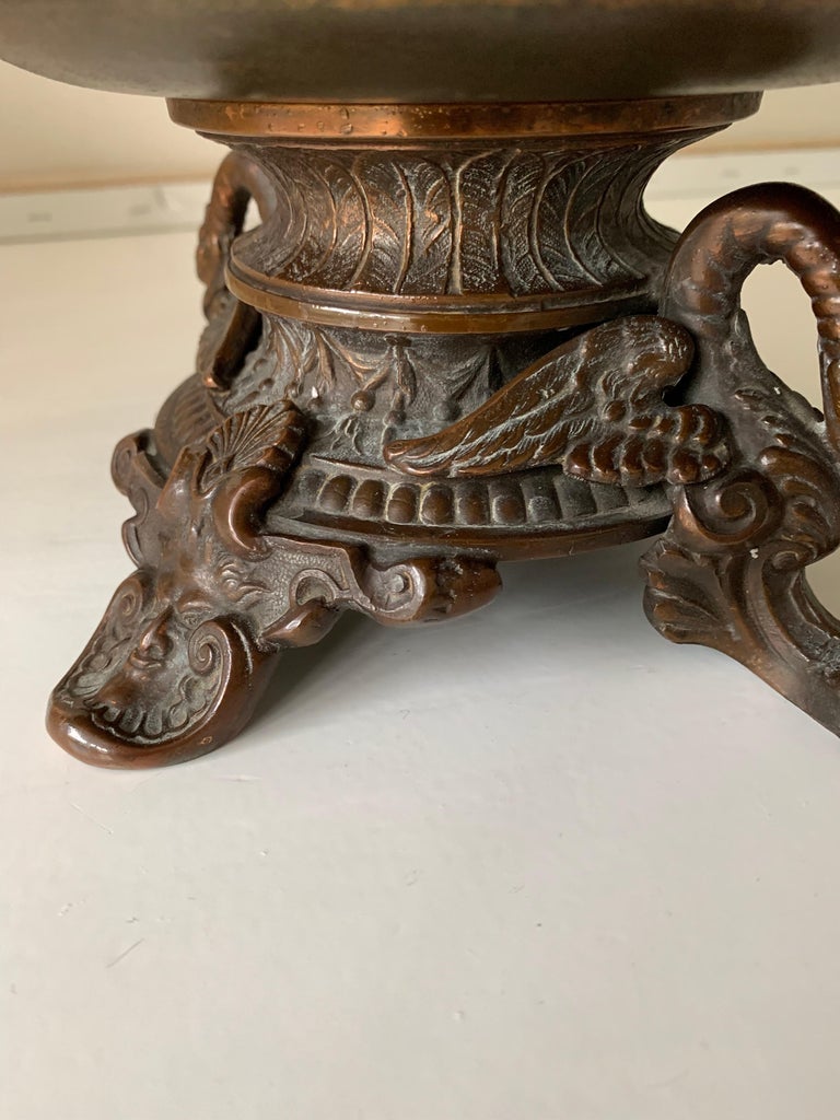 Rare Antique and Sculptural Copper and Metal Coal Kettle / Fire Extinguisher at 1stDibs