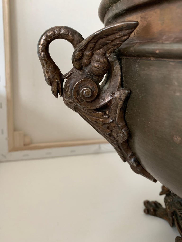 Rare Antique and Sculptural Copper and Metal Coal Kettle / Fire Extinguisher at 1stDibs