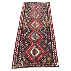 Rare Antique Shahsevan Azeri Kilim Rug, c. Late 19th Century – 5’9 x 12’4