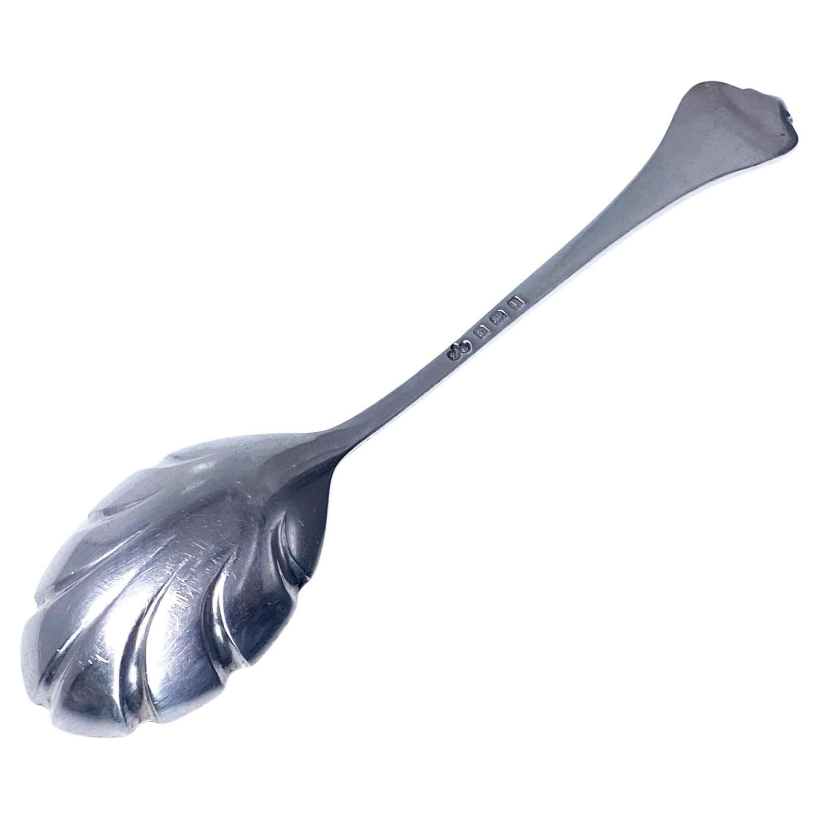 rare antique silver spoons