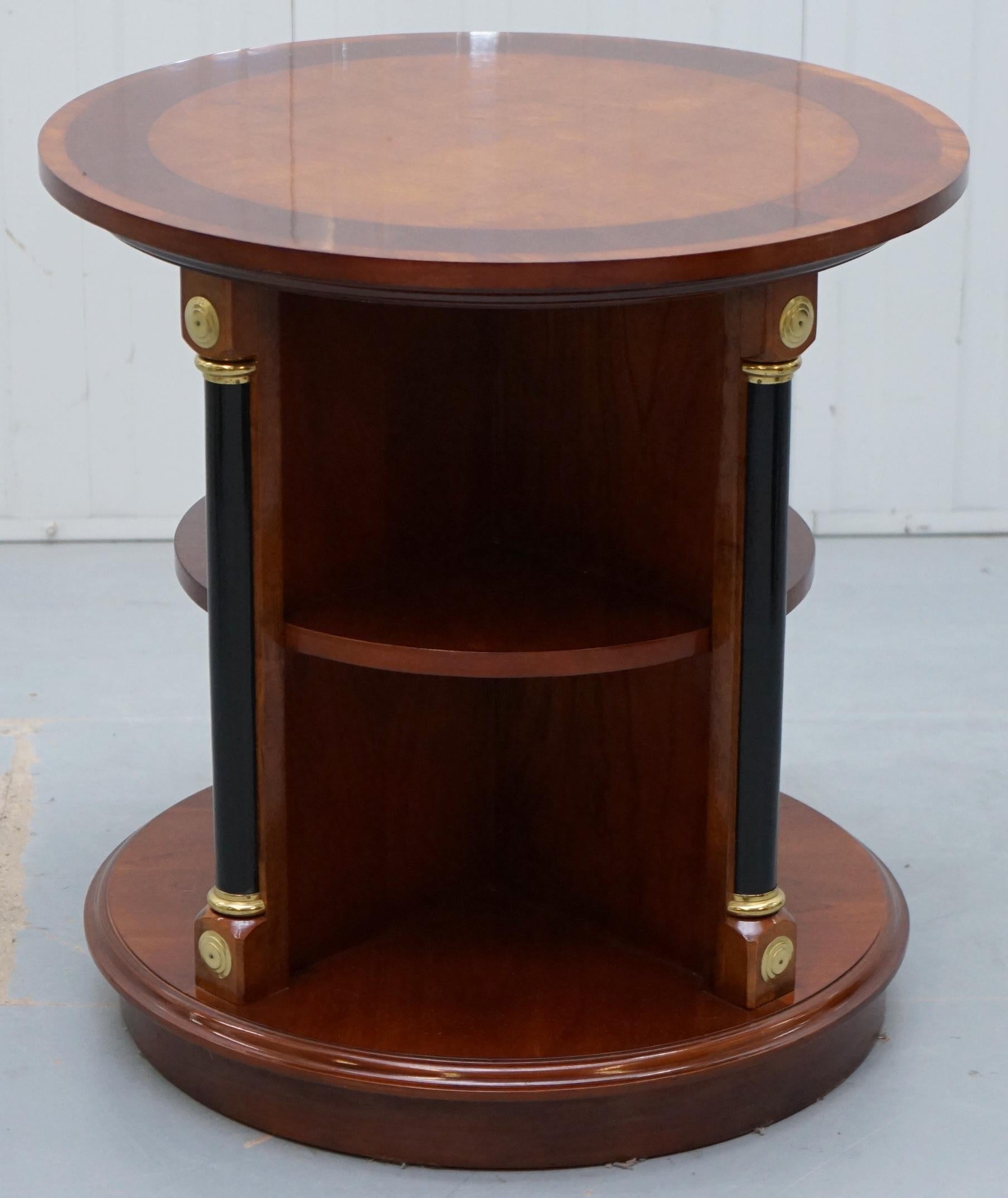 We are delighted to offer for sale this very nice vintage Swedish Biedermeier satin Birch revolving Library bookcase

A very rare find, these revolving bookcases are highly collectable as is original early 20th century Biedermeier