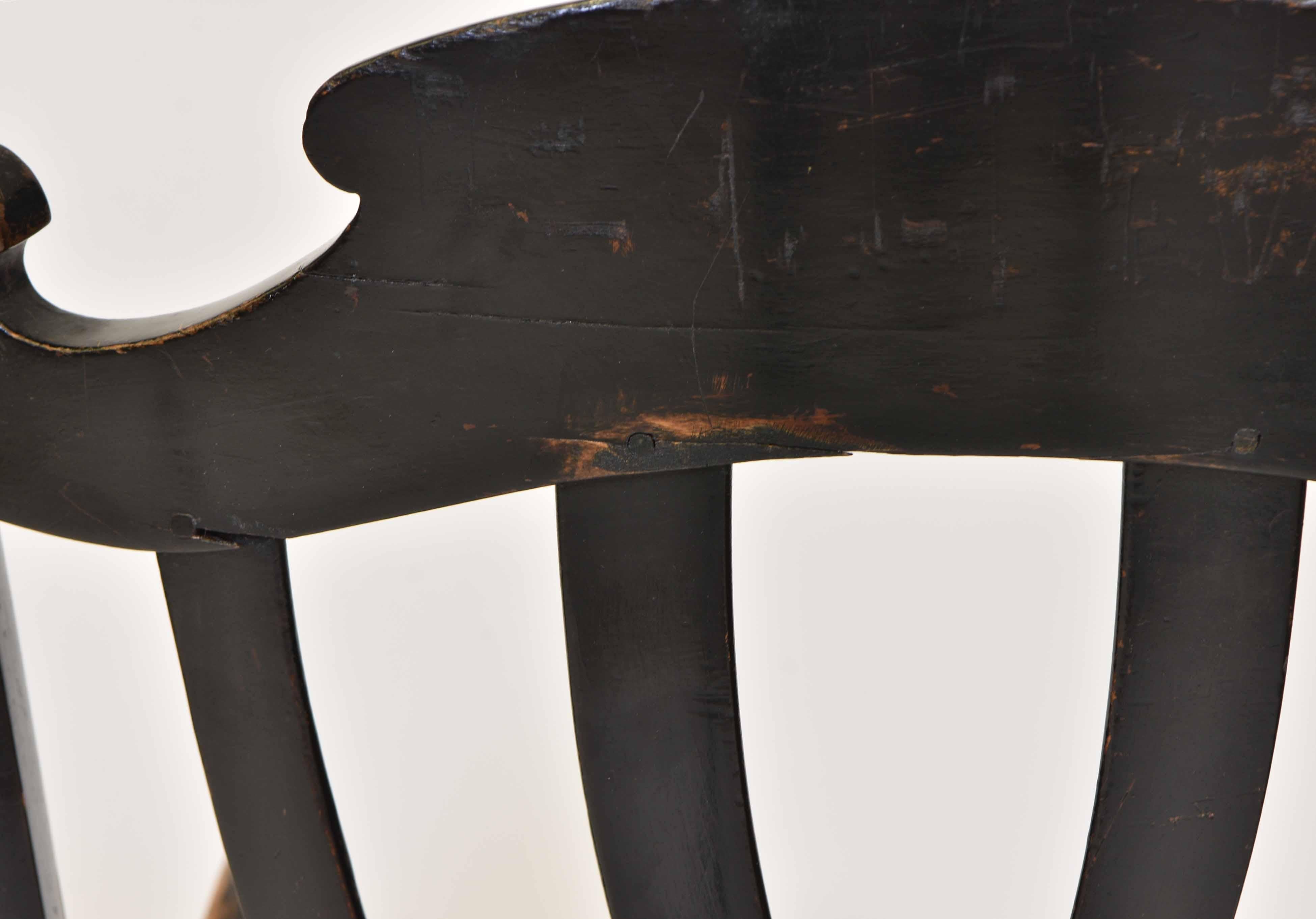 Rare Antique Thonet Art Nouveau Swing Rocking Chair 7401 13