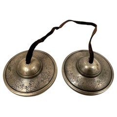 RARE Antique Tibetan Brass Temple Bell