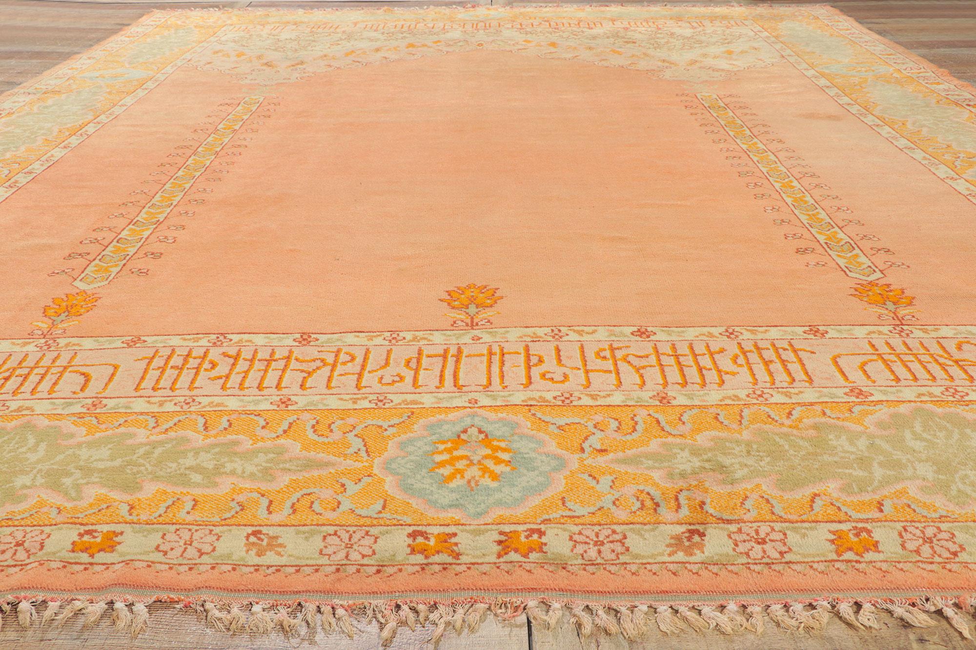Rare tapis turc ancien d'Oushak d'Anatolie occidentale  en vente 1