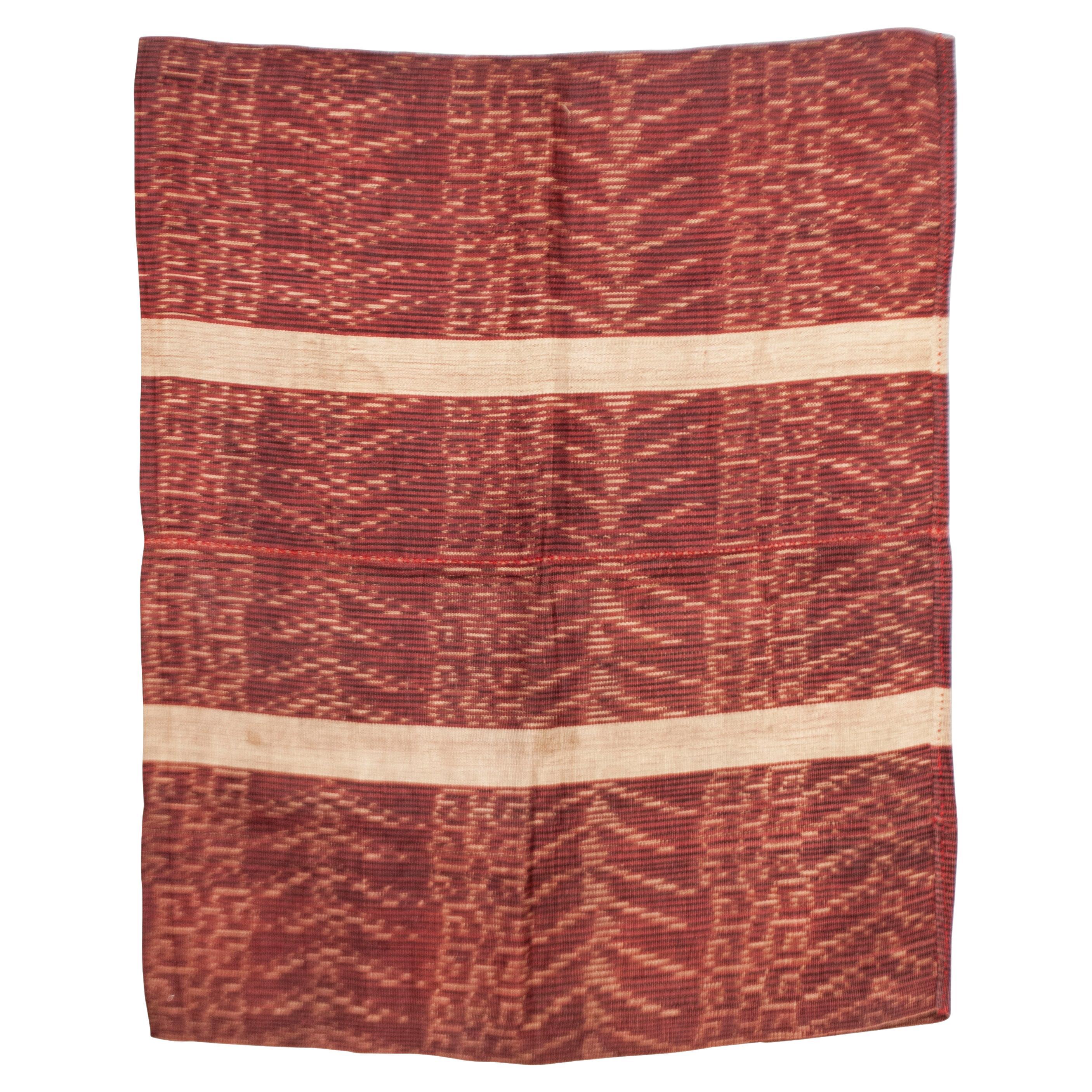 Rare Antique Woman’s Abaca Fiber Tube-Skirt, Philippines