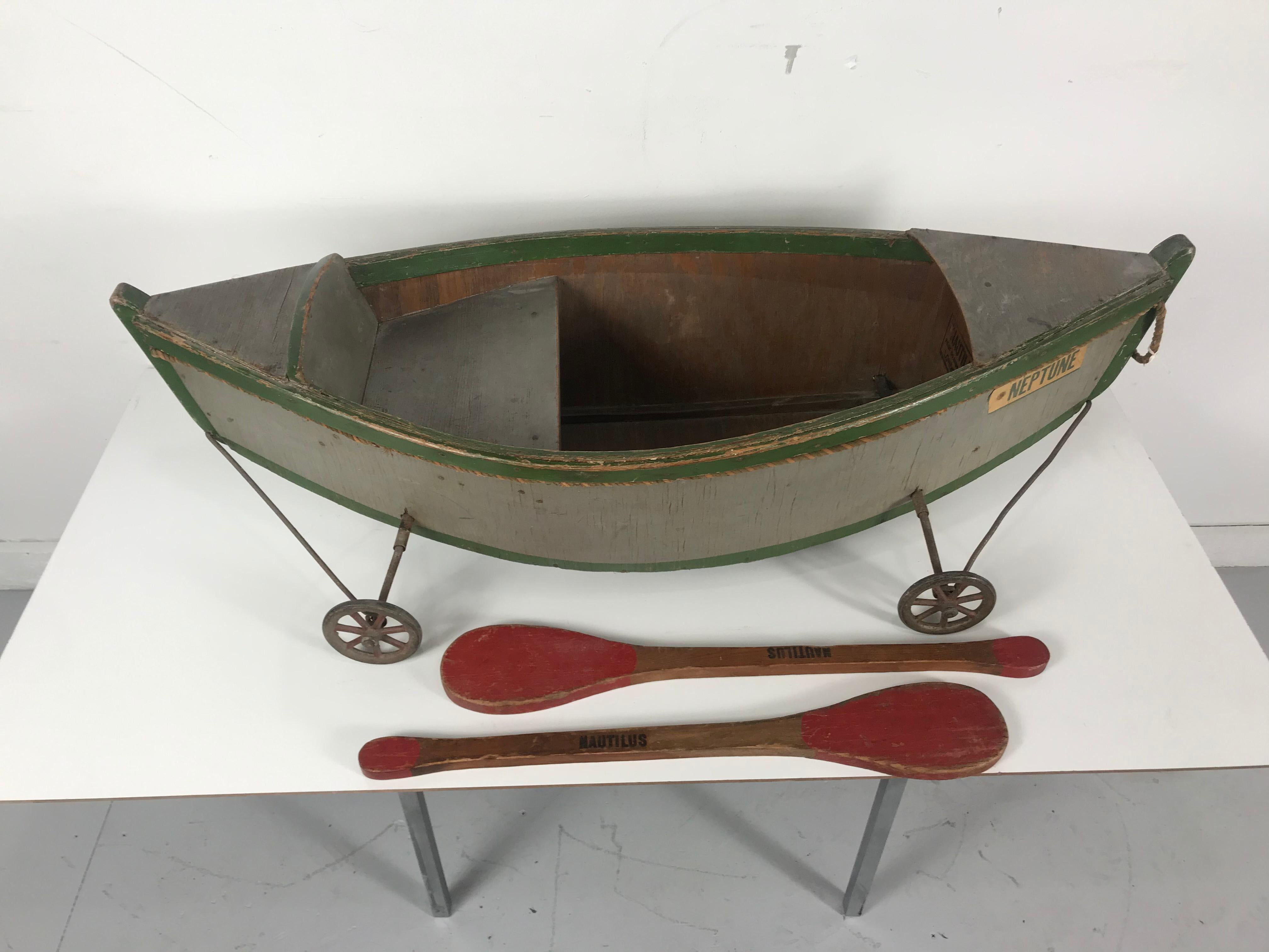 wooden toy ship