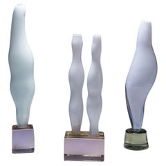 Rare sculture di Antonio Da Ros per Gino Cenedese 1966 Rare sculture di Antonio Da Ros per Gino Cenedese 1966