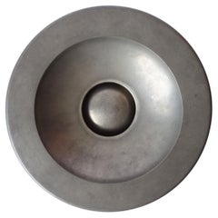 Seltener Aschenbecher aus Zinn des Architekten Gjlla Giani für Sormani Nucleo, Italien 1970er Jahre