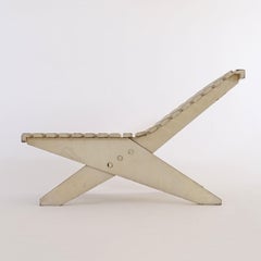 Rare Architects Studio B.B.P.R. Wooden Lounge Chair, Italy 1960s