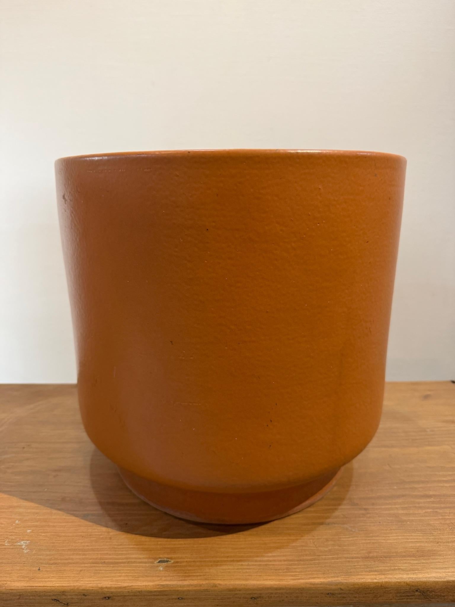 American Rare Architectural Ceramics Mid-Century Modern Planter, Terracotta, Oakland, CA For Sale