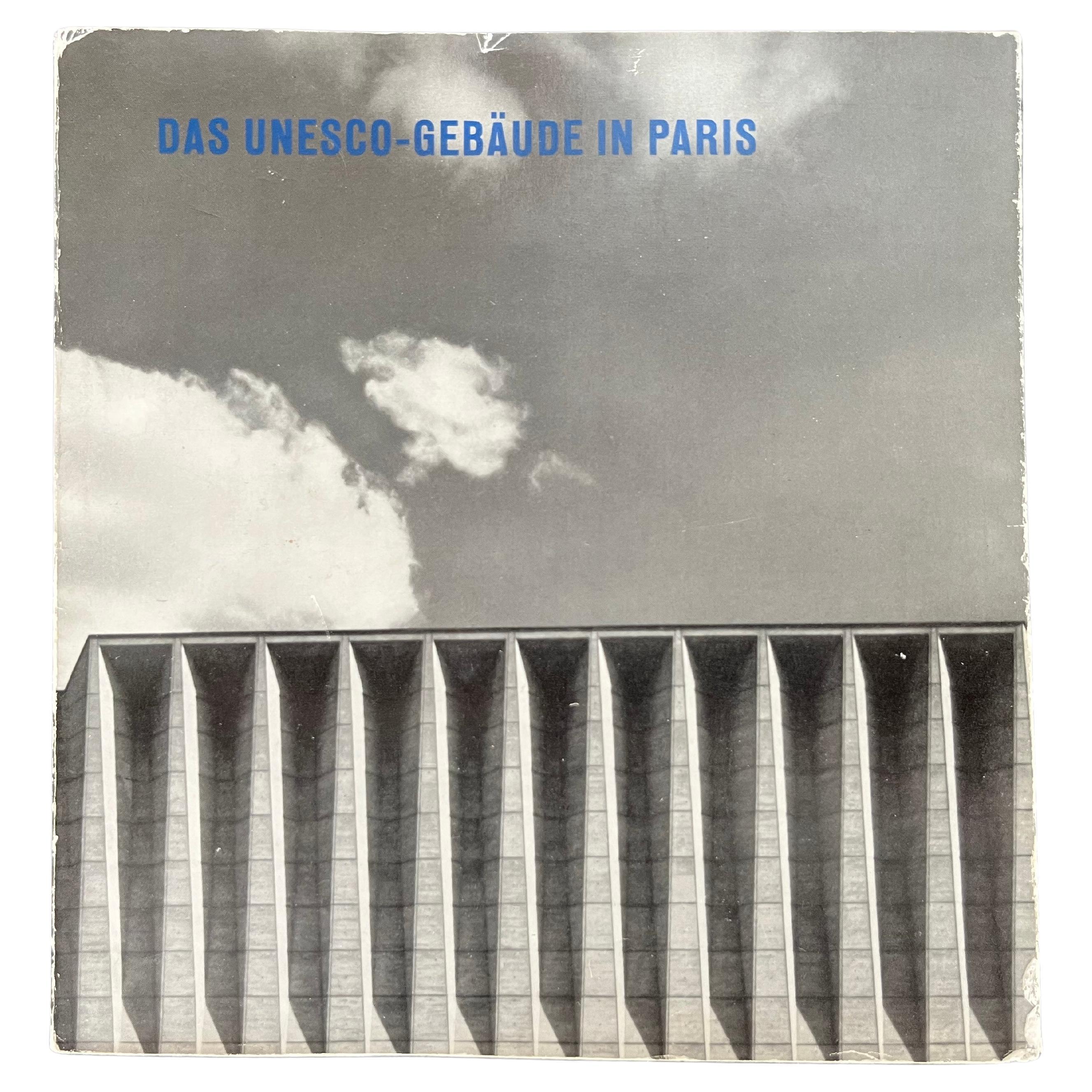 Rare Architecture Book / Das Unesco-gebäude in Paris, 1958 For Sale