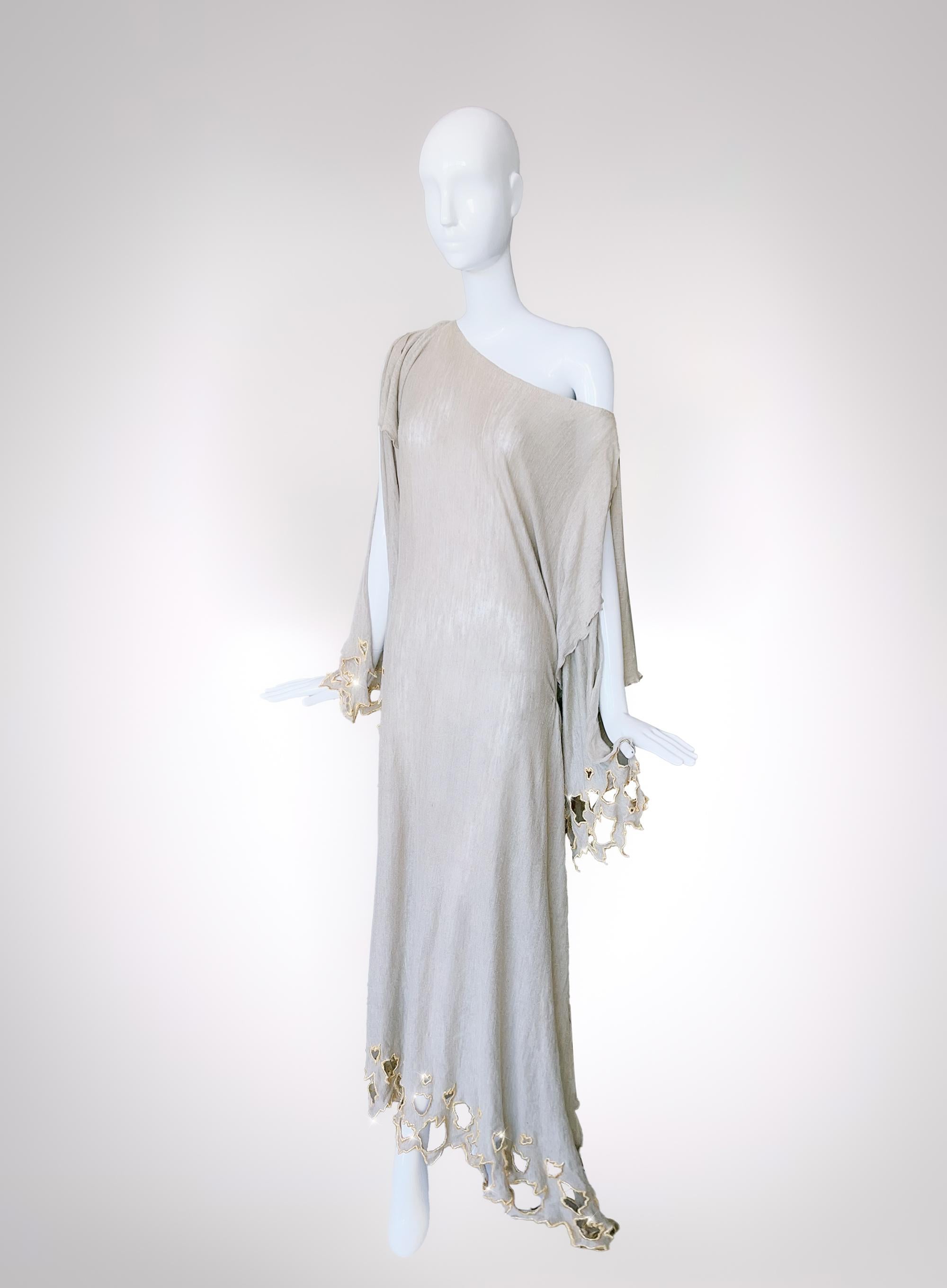 vintage mugler gown