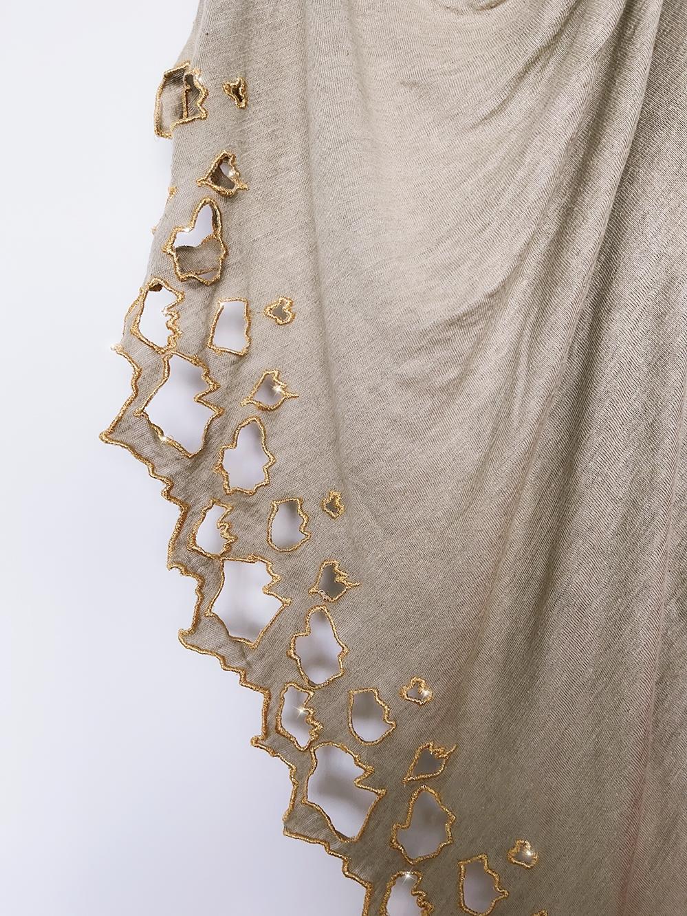 Rare Archival Thierry Mugler Goddess Gown 1979 Eveing Dress For Sale 1