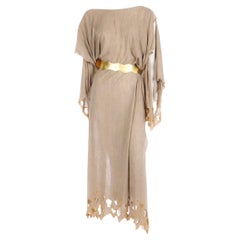 Rare Archival Thierry Mugler Goddess Gown 1979 Eveing Dress