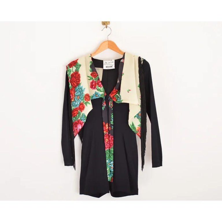 Rare Archival Vintage Moschino 1993/94 Flamenco style Romper 
