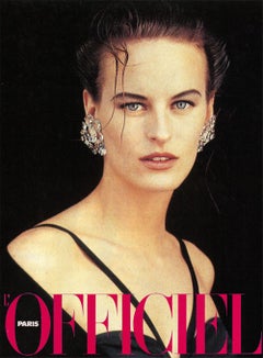 Rare Archival Xavier Duhart Crystal Earrings Large Statement