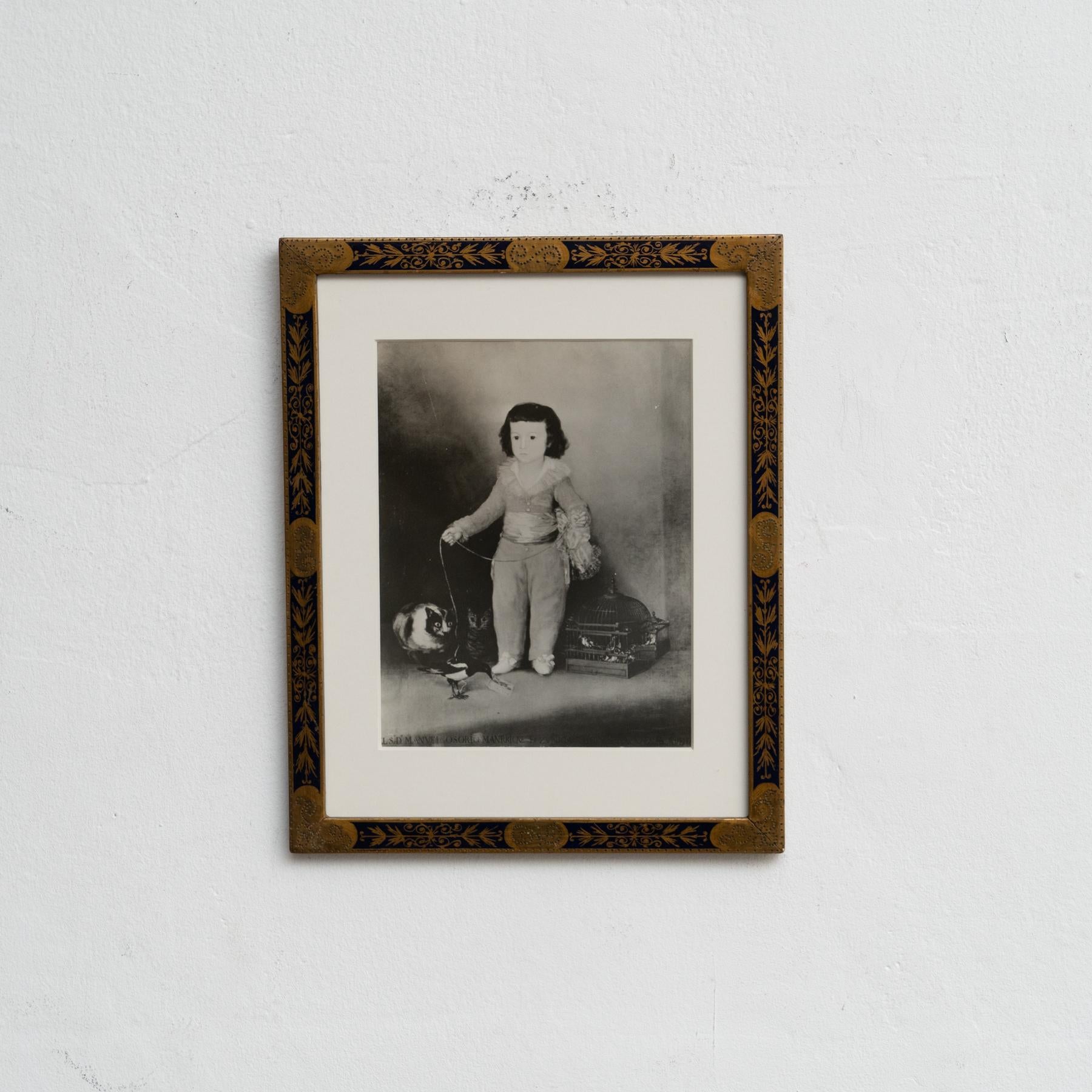 Photographie d'archive rare de 