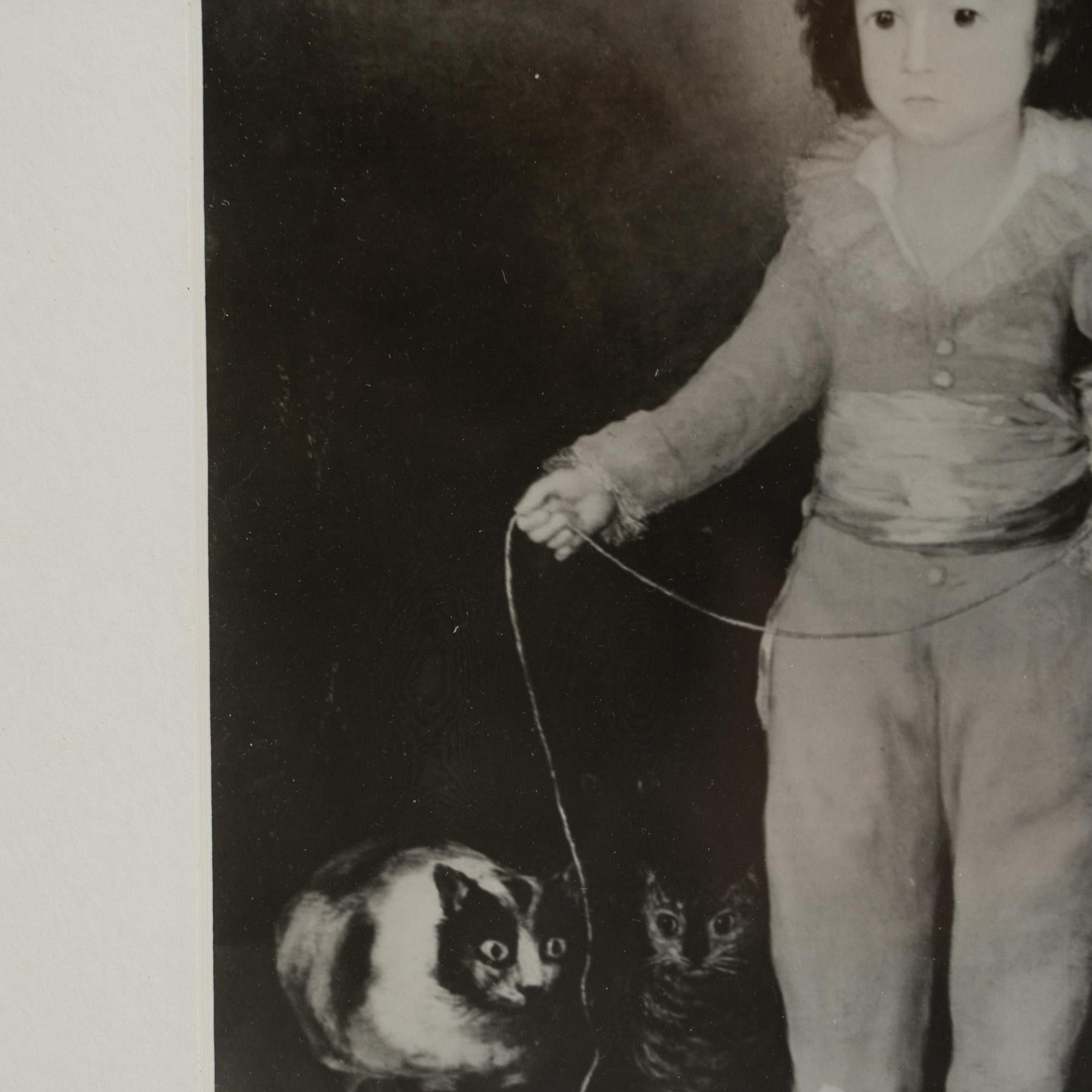 Rare photographie d'archive du 