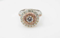 Rare Argyle Australia 2.05ct Natural Pink Diamond Engagement Ring 18K Gold