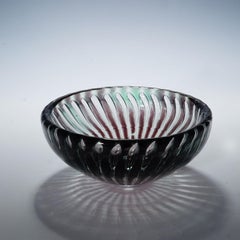 Rare Ariel Bowl by Edvin Oehrstroem for Orrefors, Sweden 1953