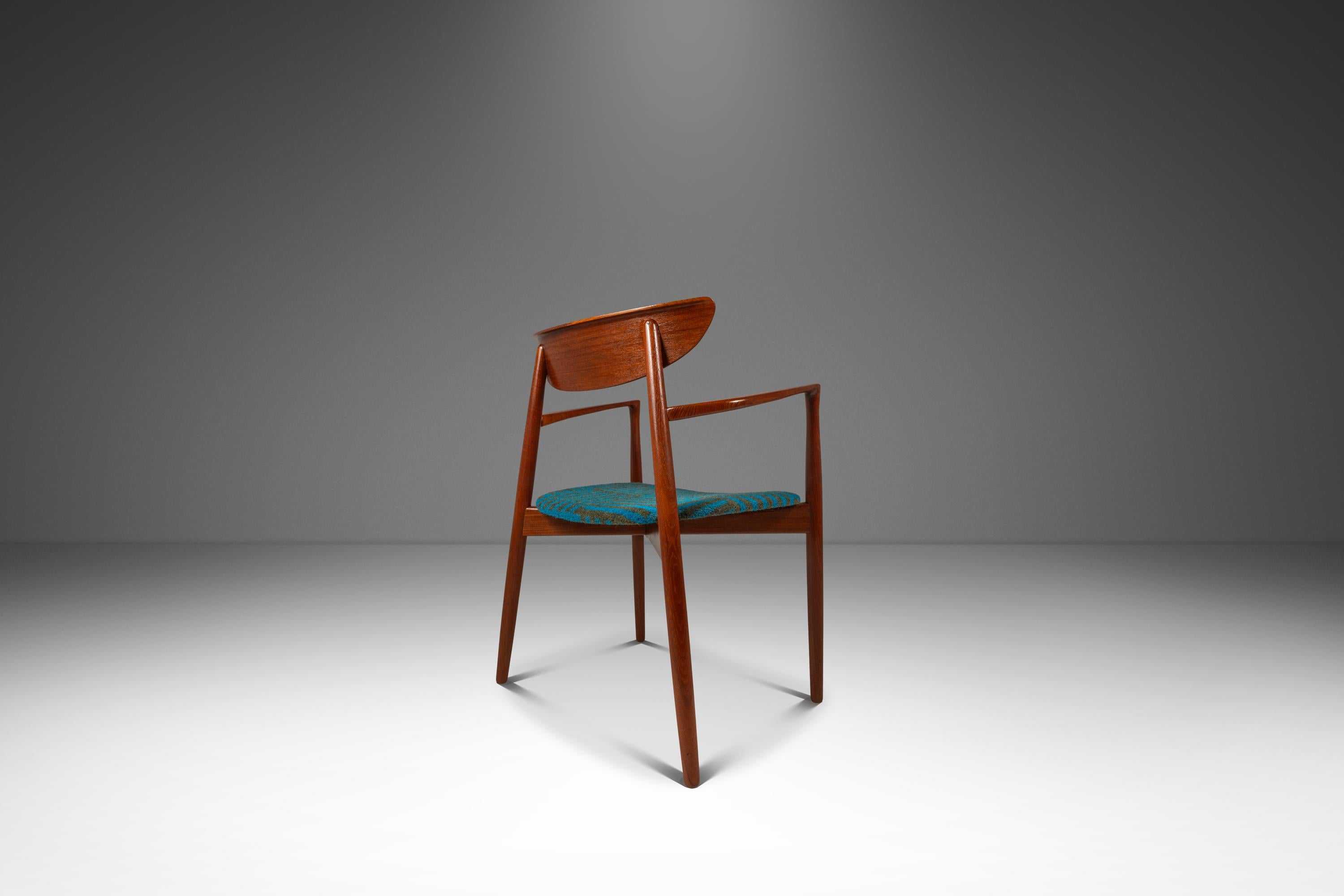 Danese Rara sedia da tavolo e da braccio, Harry Østergaard, Randers Møbelfabrik, Danimarca, anni '60 circa in vendita