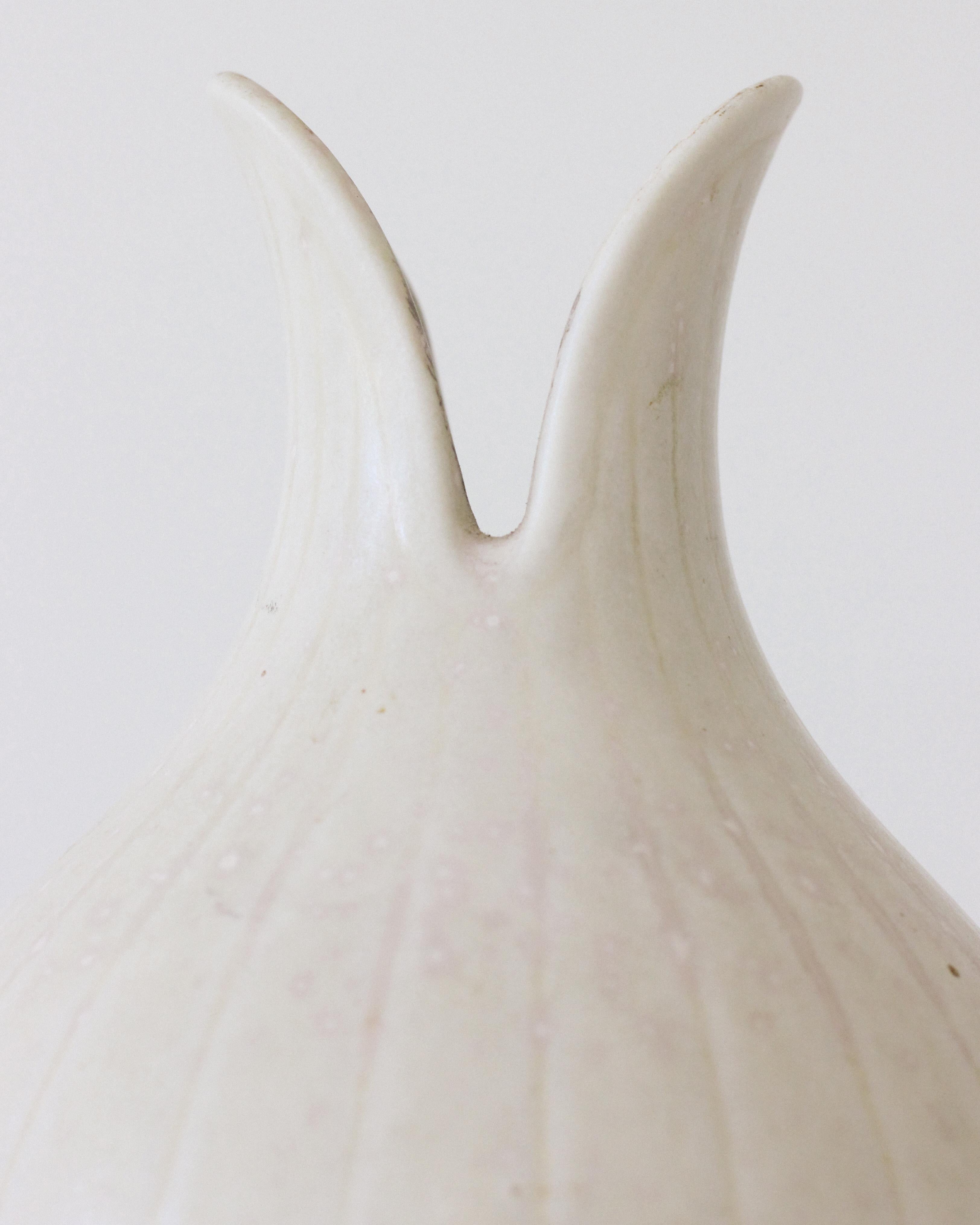 Mid-Century Modern Rare 'ARM' Vase by Swedish Ceramicist Gunnar Nylund, 1950's, Mid-Century  For Sale