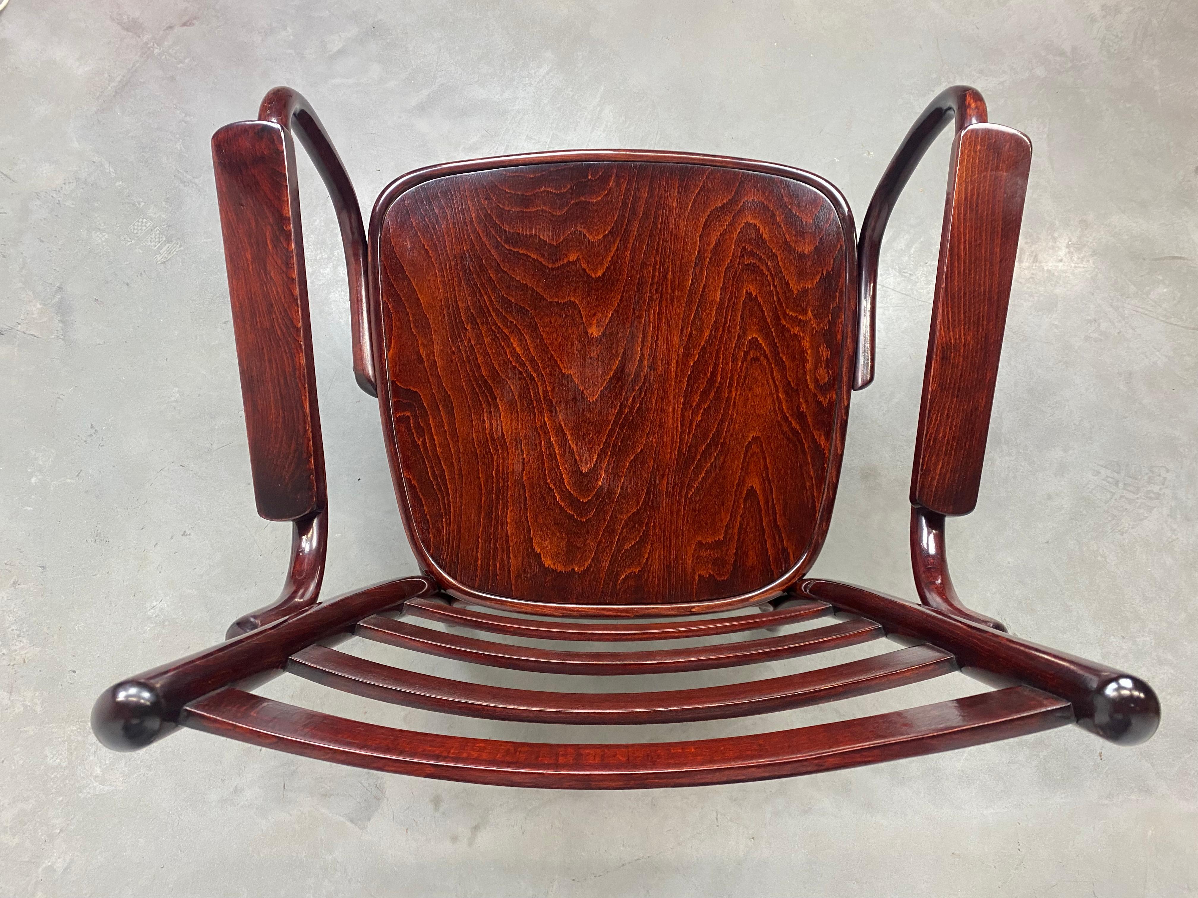 Art Deco Rare Armchair A 403/F by Adolf Schneck for Thonet For Sale