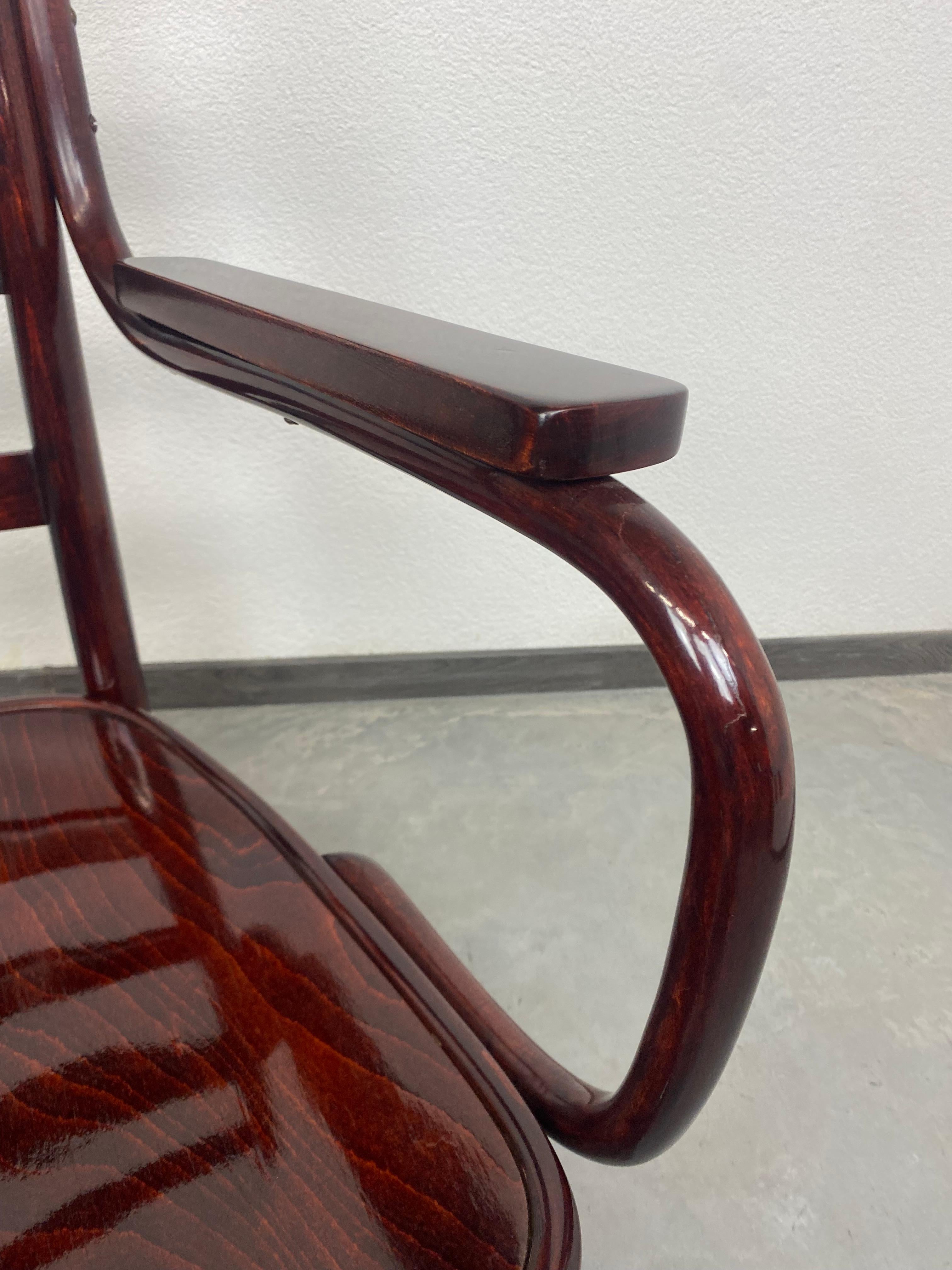 Sillón raro A 403/F de Adolf Schneck para Thonet mediados del siglo XX en venta