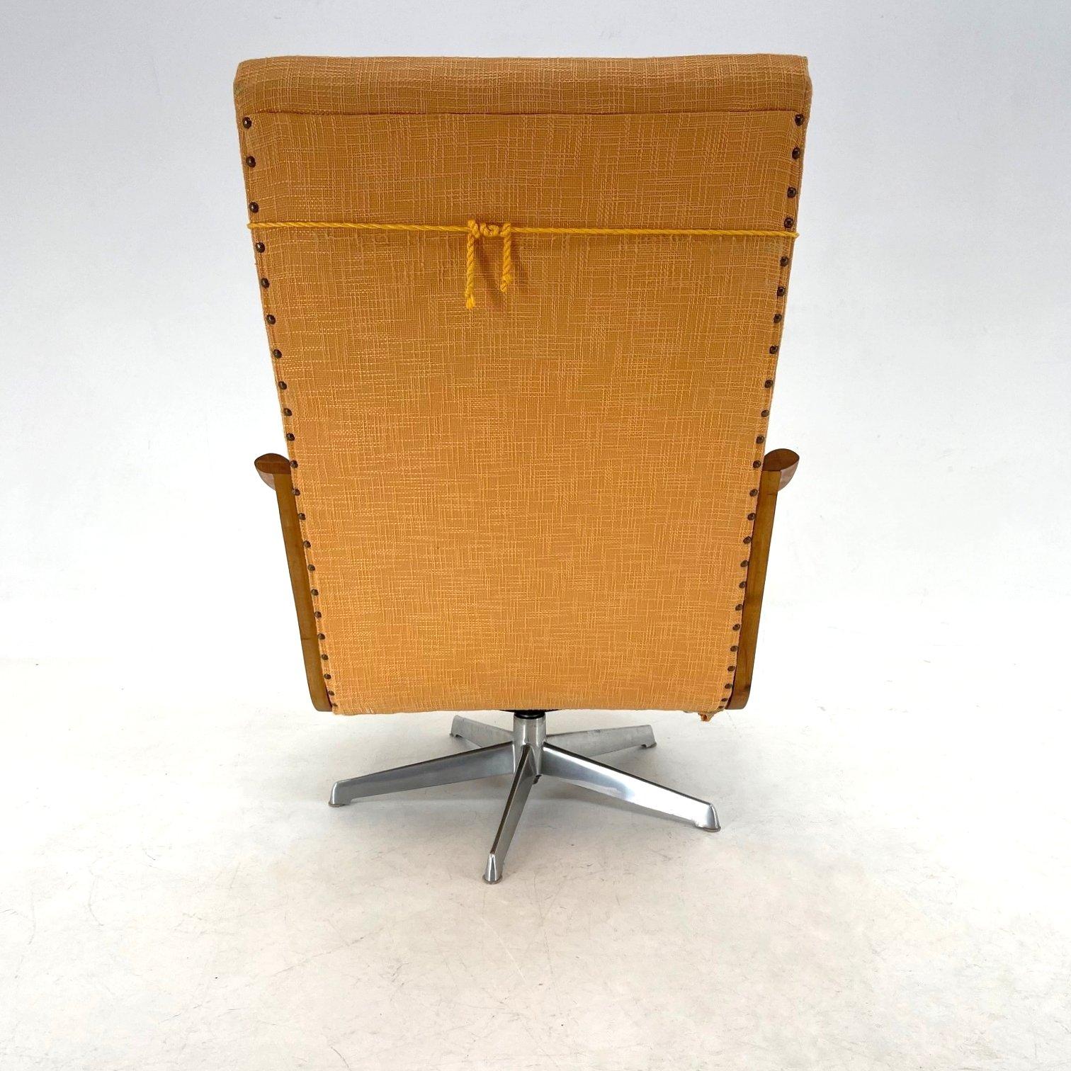 Rare Armchair by Adolf Wrenger, Germany, 1950's For Sale 2