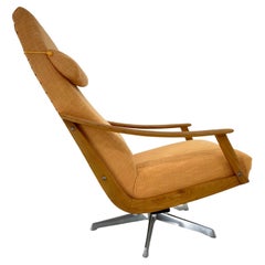 Vintage Rare Armchair by Adolf Wrenger, Germany, 1950's