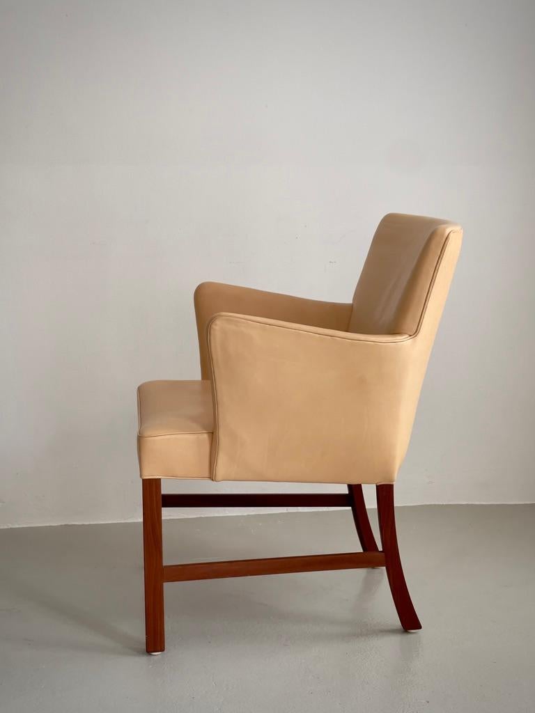 Raro sillón del maestro ebanista Jacob Kjaer Møbelhaandværk Dinamarca 1960 en venta 2