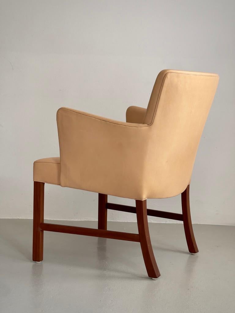 Raro sillón del maestro ebanista Jacob Kjaer Møbelhaandværk Dinamarca 1960 en venta 1