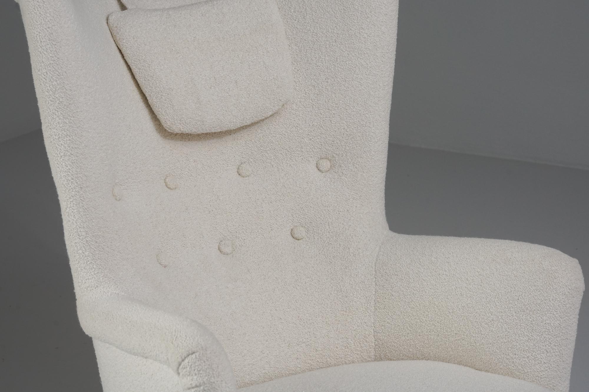 Sillón raro, Carl-Gustaf Hiort af Ornäs, Hiort Tuote Puunveisto, década de 1940 en Bueno estado para la venta en Helsinki, Uusimaa