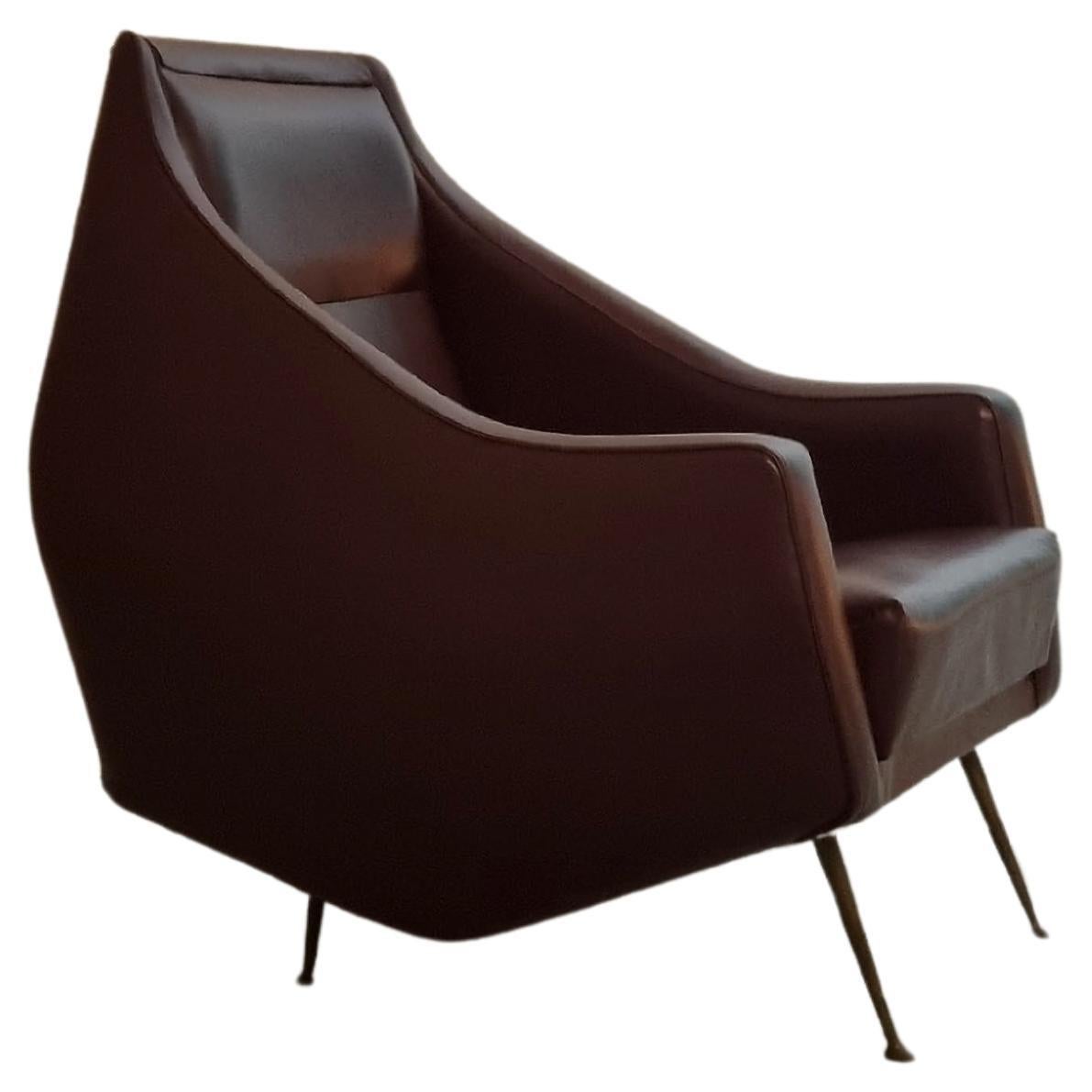 Rare fauteuil conçu par Guglielmo Veronesi pour Lenzi 1954